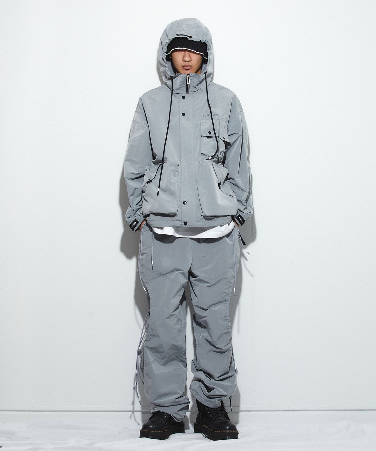 밀리밀리언(MILLIMILLION) MUDSTONE URBAN TECH JACKET J01-GREY