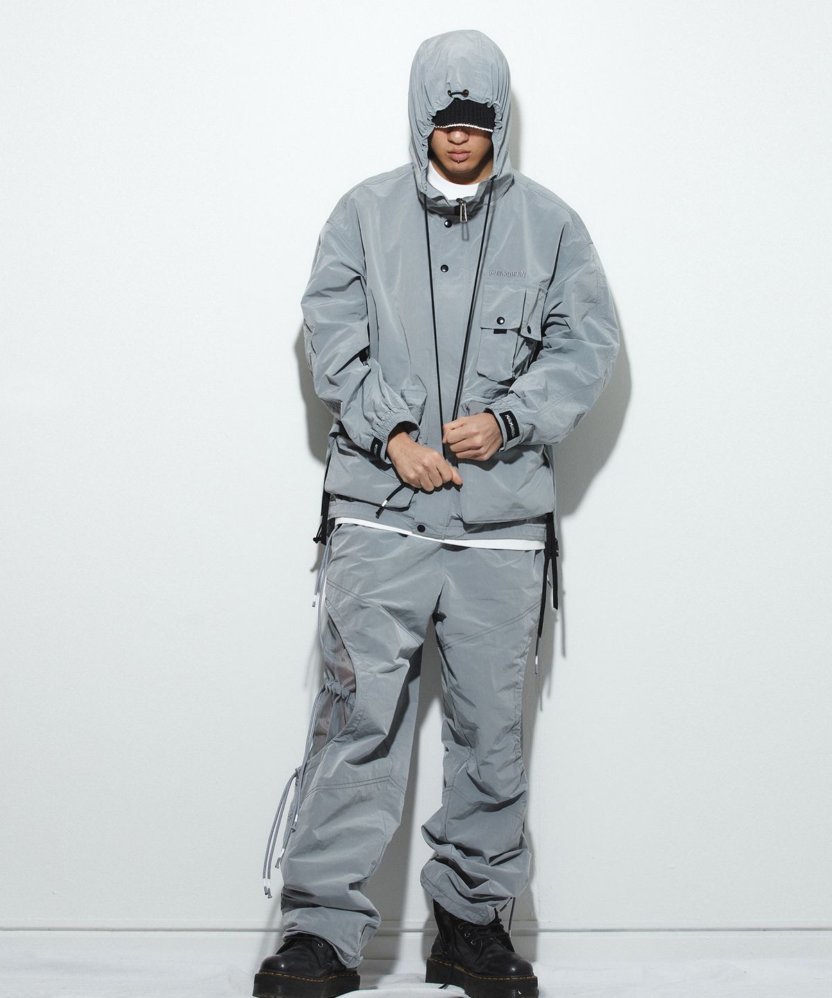 밀리밀리언(MILLIMILLION) MUDSTONE URBAN TECH JACKET J01-GREY