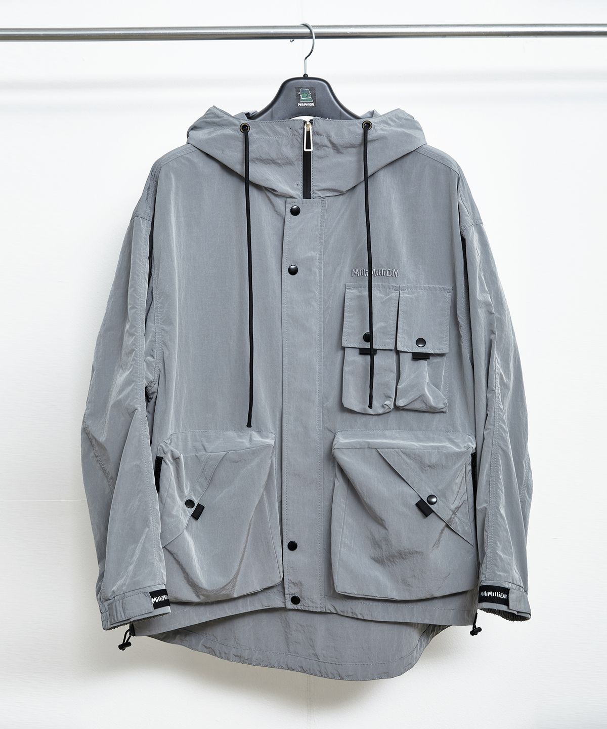 밀리밀리언(MILLIMILLION) MUDSTONE URBAN TECH JACKET J01-GREY