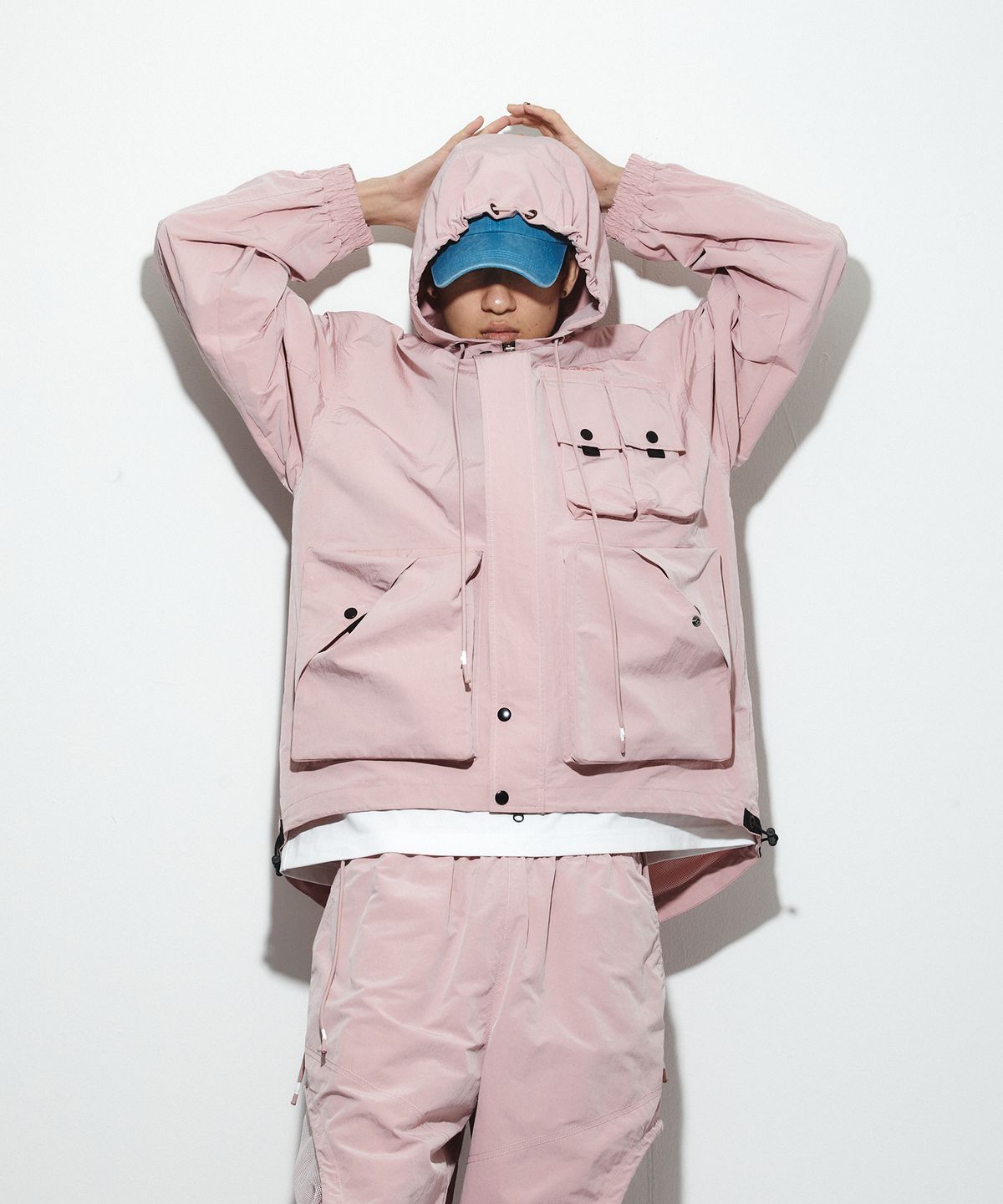 밀리밀리언(MILLIMILLION) MUDSTONE URBAN TECH JACKET J01-PINK