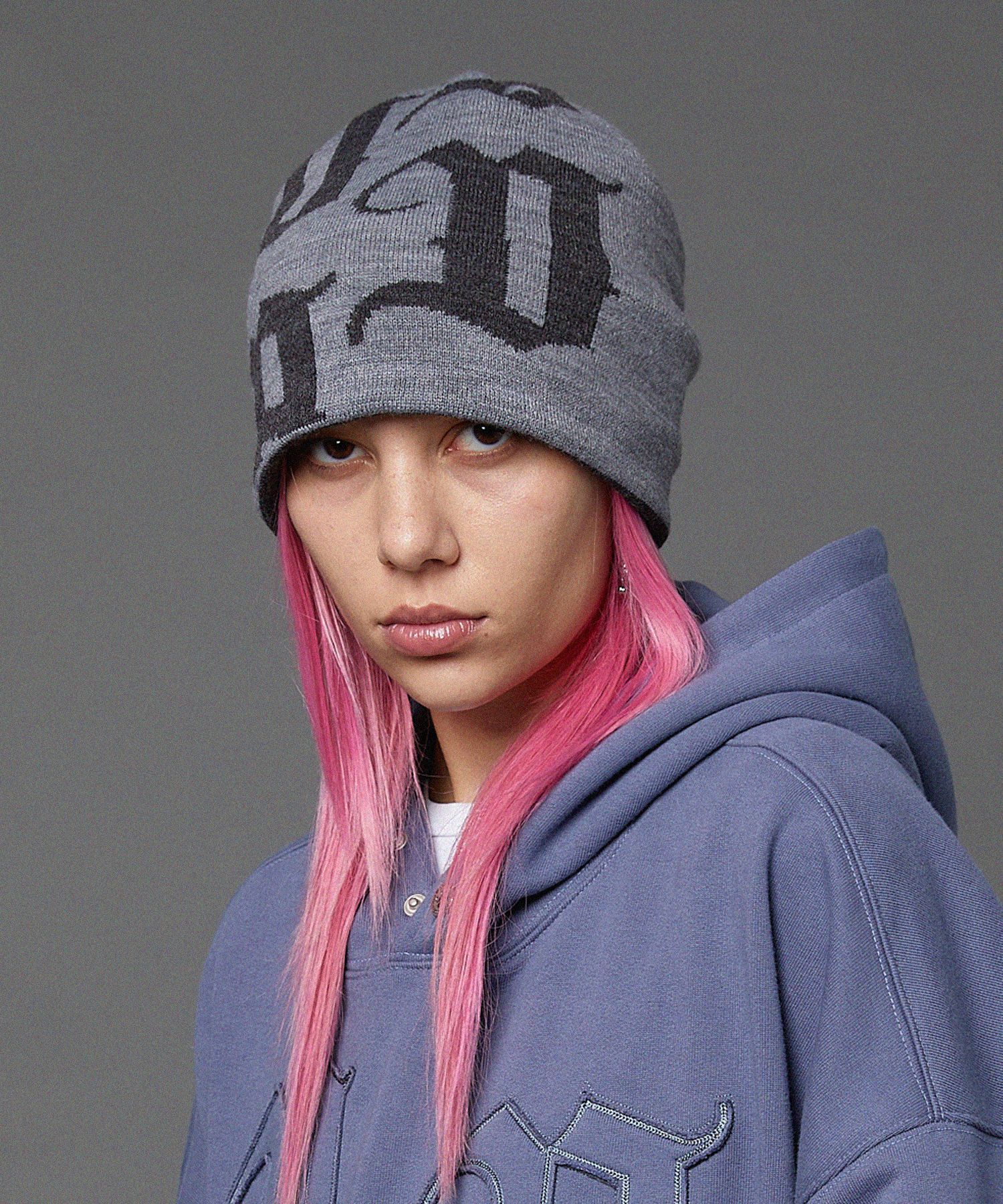【韓国 HOODHOOD】HD logo beanie HD logo beanie - HOODHOOD | 60% - Asian Fashion Online Store