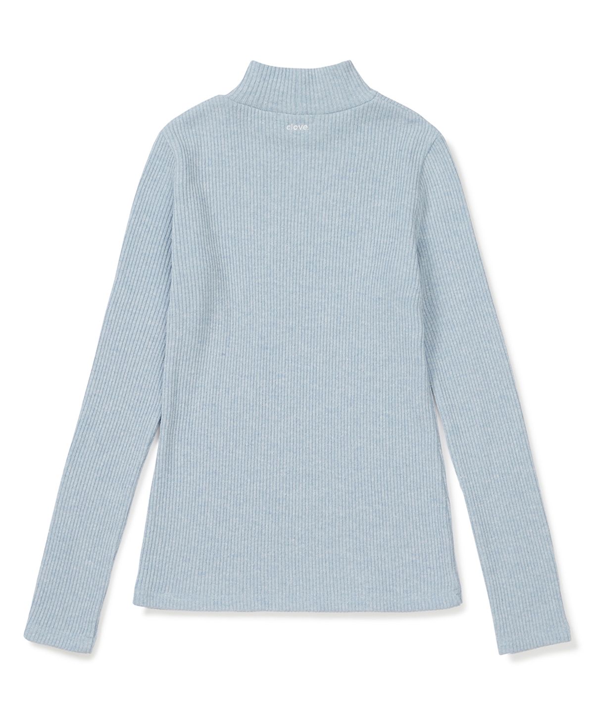 클로브(CLOVE) [23FW clove] Ribbed Turtleneck (Sky Blue)