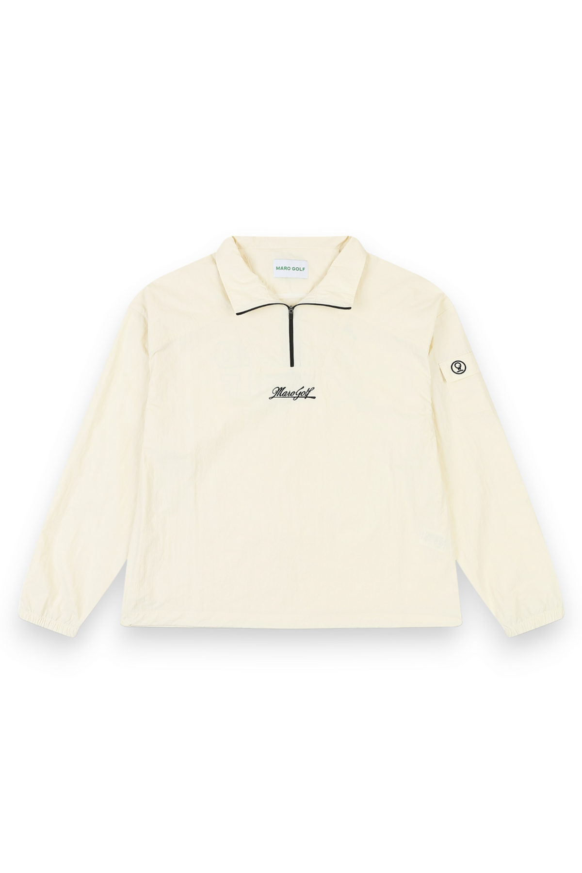 마로 골프(MARO GOLF) MARO ANORAK ZIP PULLOVER -BEIGE-