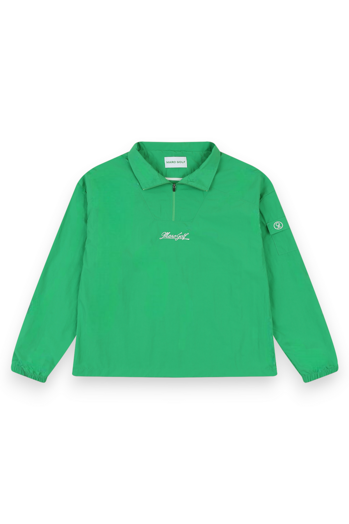 마로 골프(MARO GOLF) MARO ANORAK ZIP PULLOVER -GREEN-