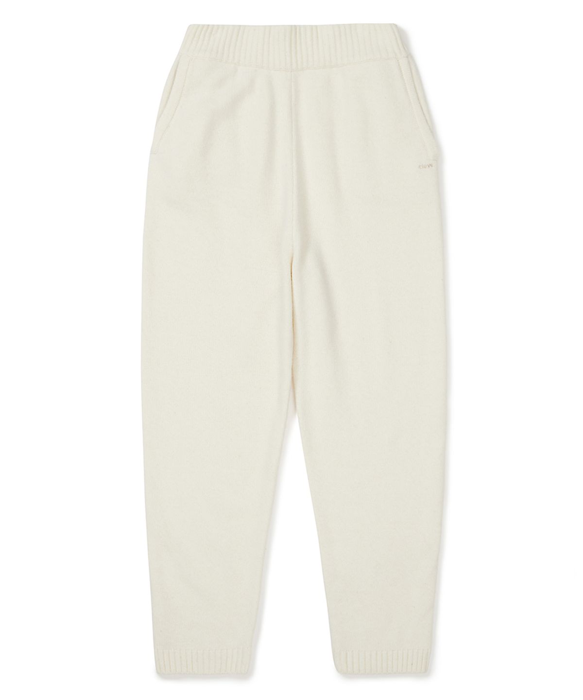클로브(CLOVE) [23FW clove] Knit Jogger Pants (Ivory)