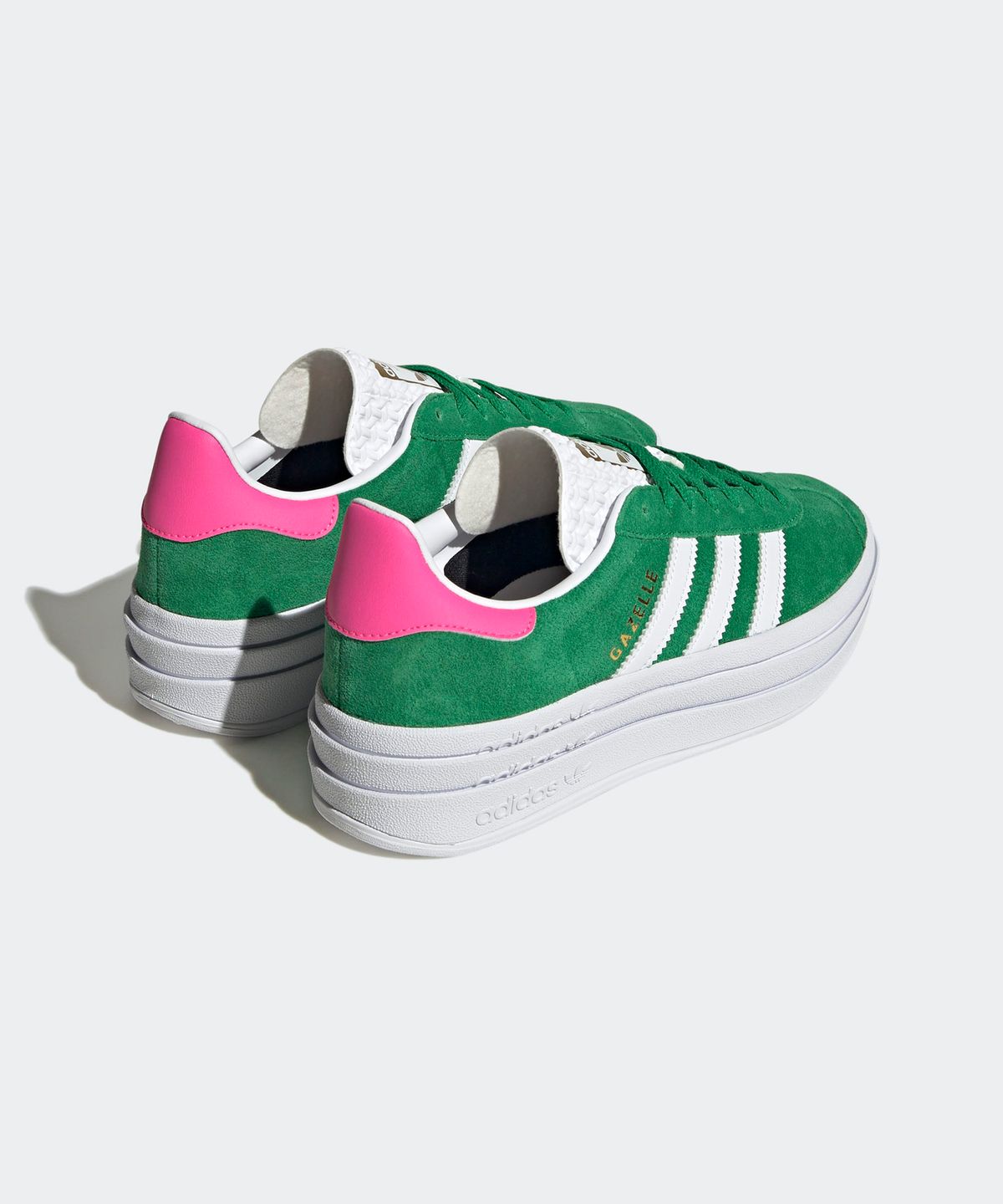 아디다스(ADIDAS) 가젤 볼드- 그린:핑크 / IG3136