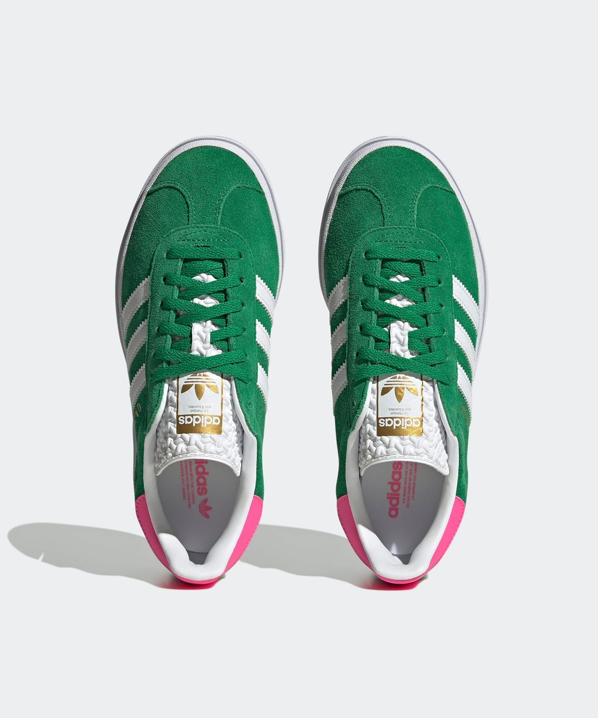 아디다스(ADIDAS) 가젤 볼드- 그린:핑크 / IG3136