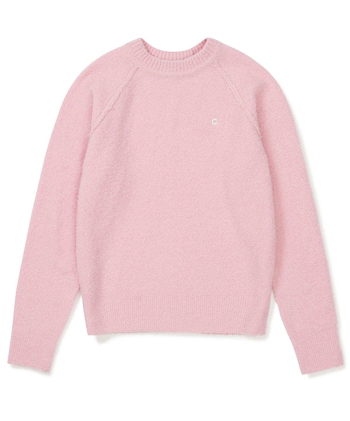 클로브(CLOVE) [23FW clove] Boucle Raglan Knit (Pink)