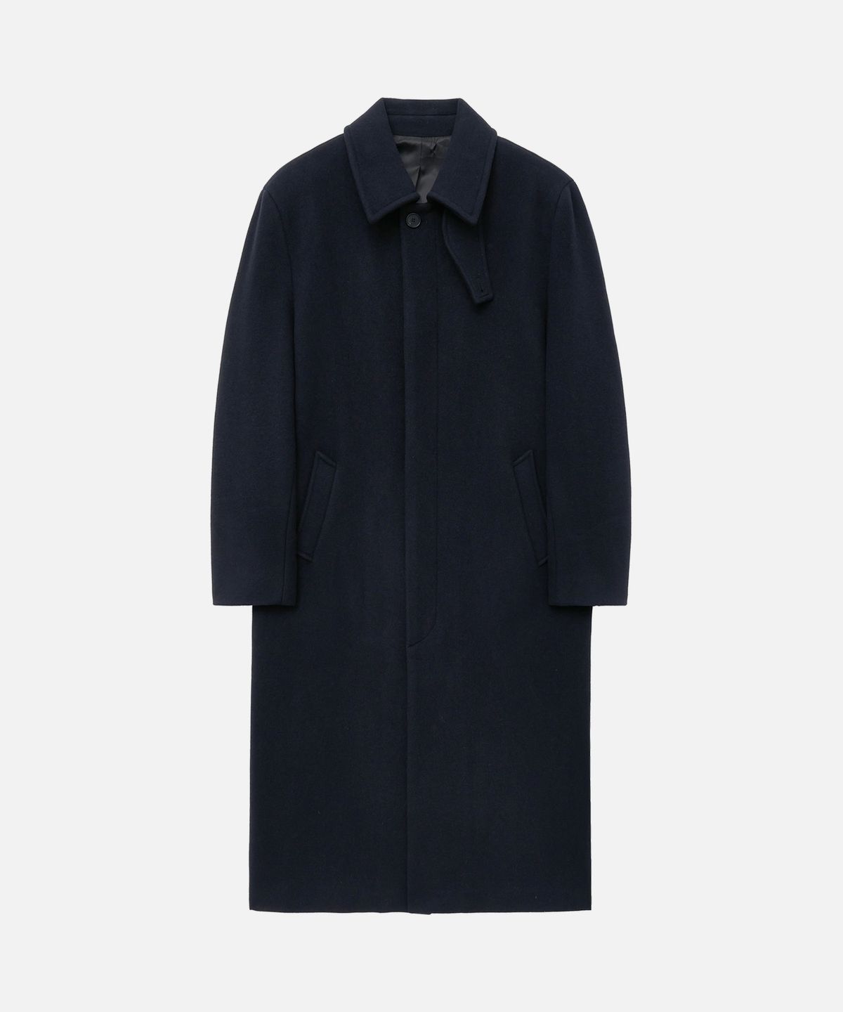 드로우핏(DRAW FIT) 프리미어 울 발마칸 체스터 코트 [NAVY]