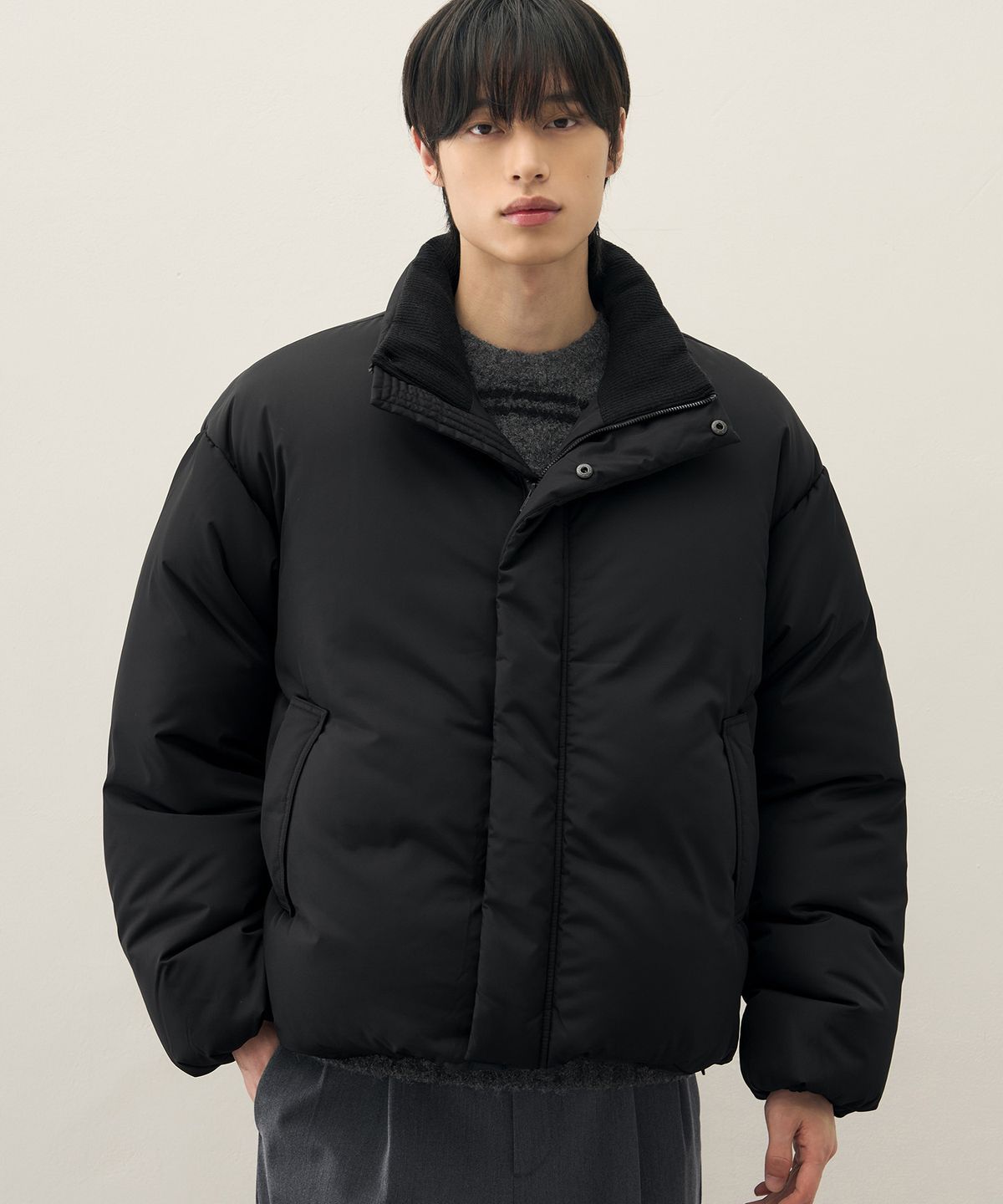 드로우핏(DRAW FIT) 클라우드 에어 다운 점퍼 [BLACK]
