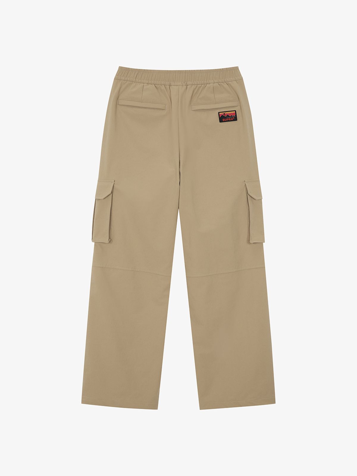 수프라(SUPRA) 아웃도어 여성 우븐 카고 와이드 팬츠(BEIGE)