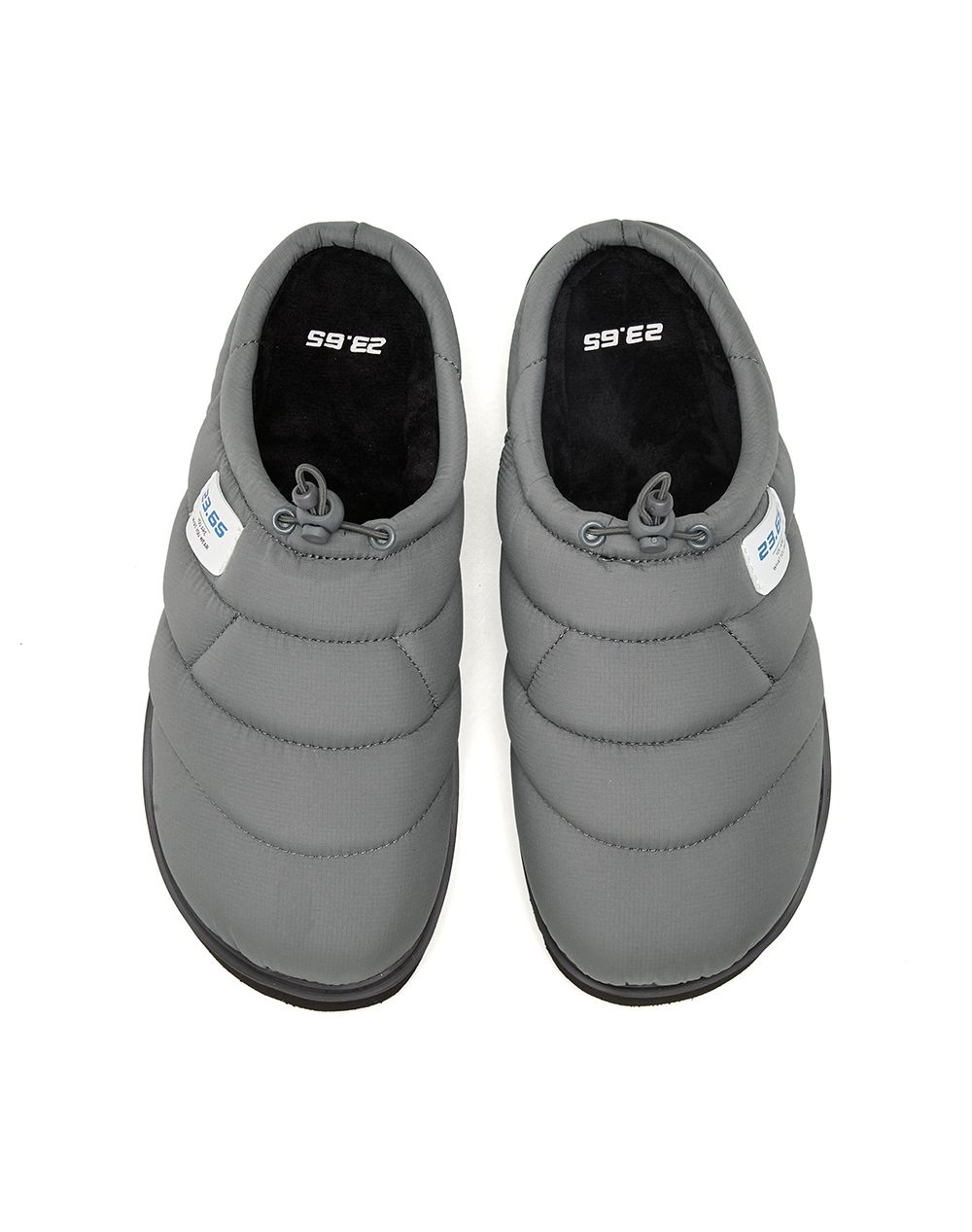【23.65】25SS★ POLKA SS V2 Slipper MUSINSA | 23.65 Polka 1 padded cold weather slippers gray