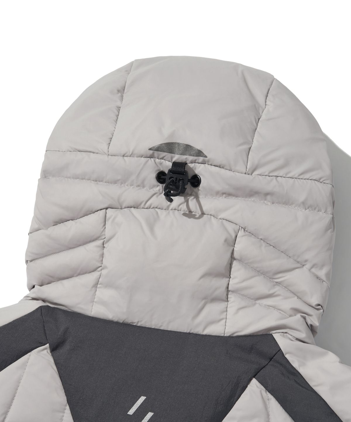 웰터 익스페리먼트(WELTER EXPERIMENT) SHIELD DOWN HOOD JACKET_LIGHT GRAY_WOL039