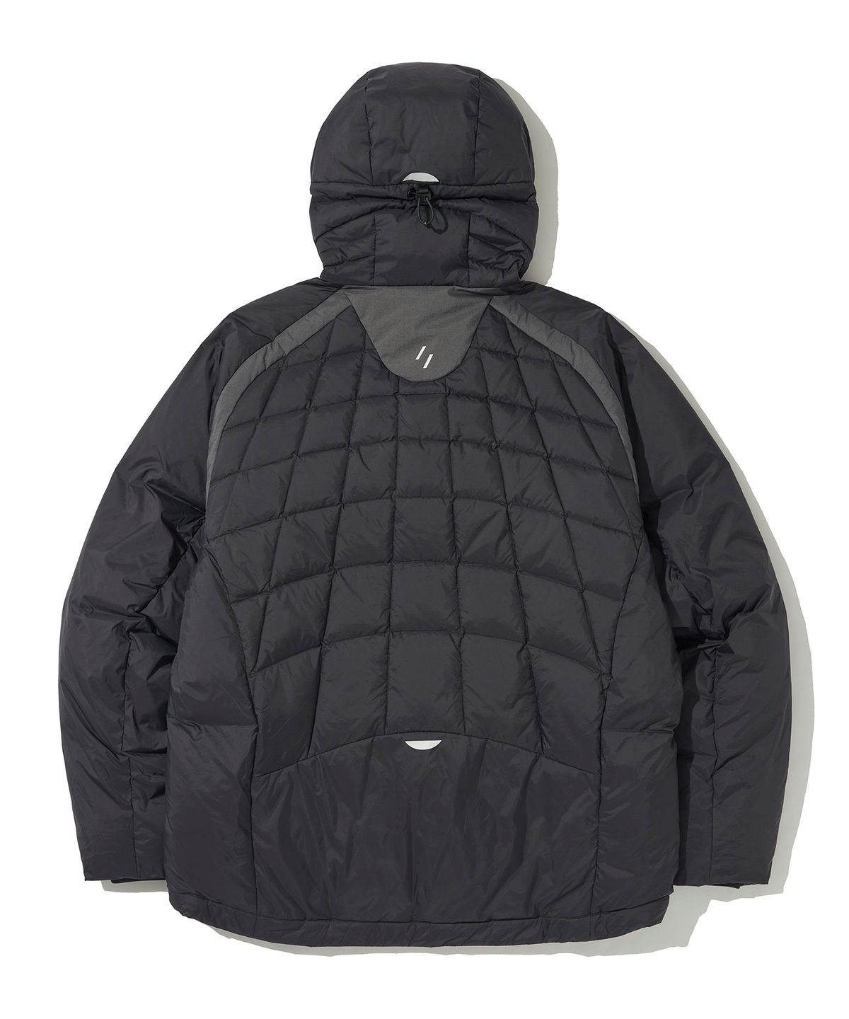 웰터 익스페리먼트(WELTER EXPERIMENT) SHIELD DOWN HOOD JACKET_BLACK_WOL040