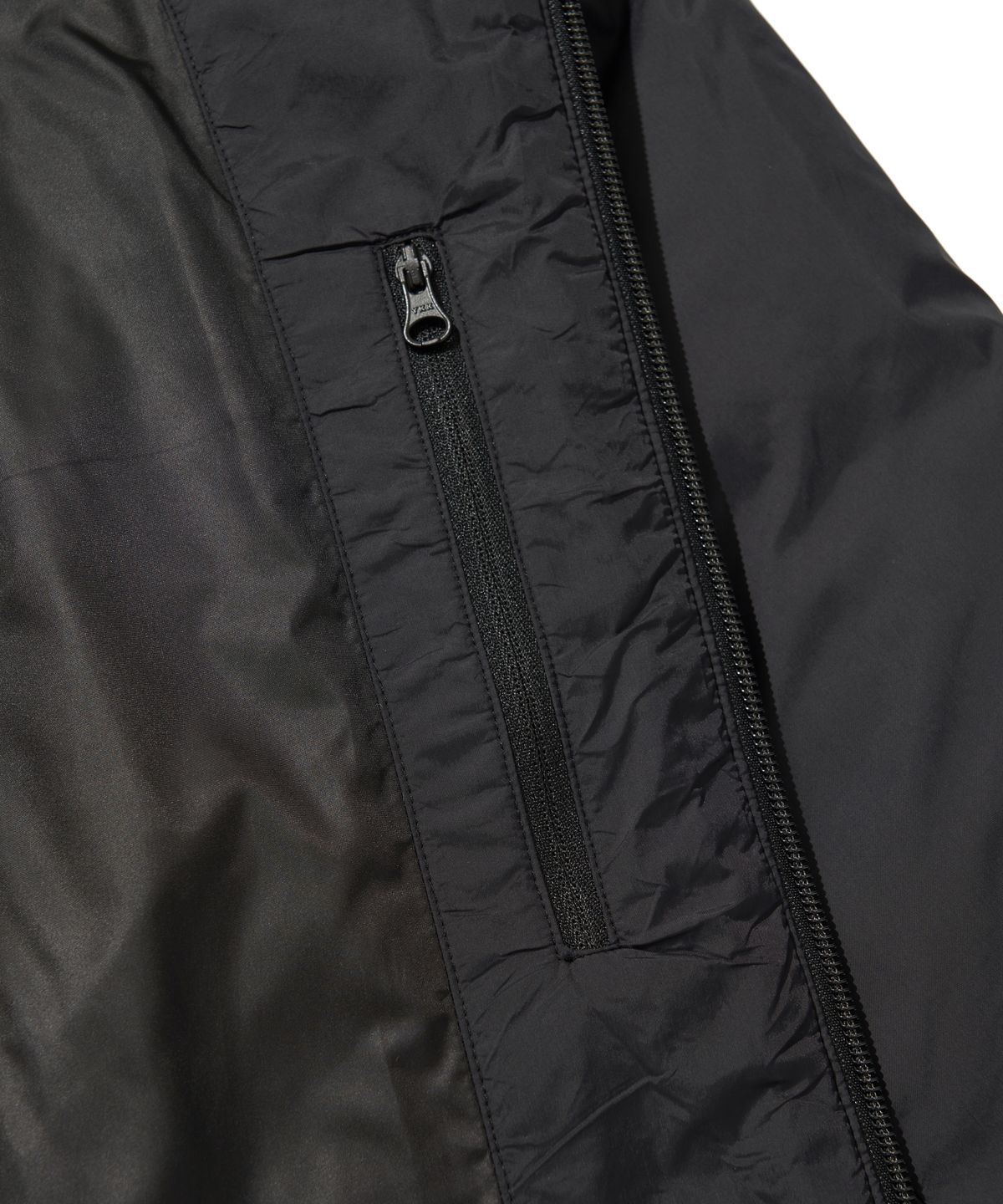 웰터 익스페리먼트(WELTER EXPERIMENT) SHIELD DOWN HOOD JACKET_BLACK_WOL040