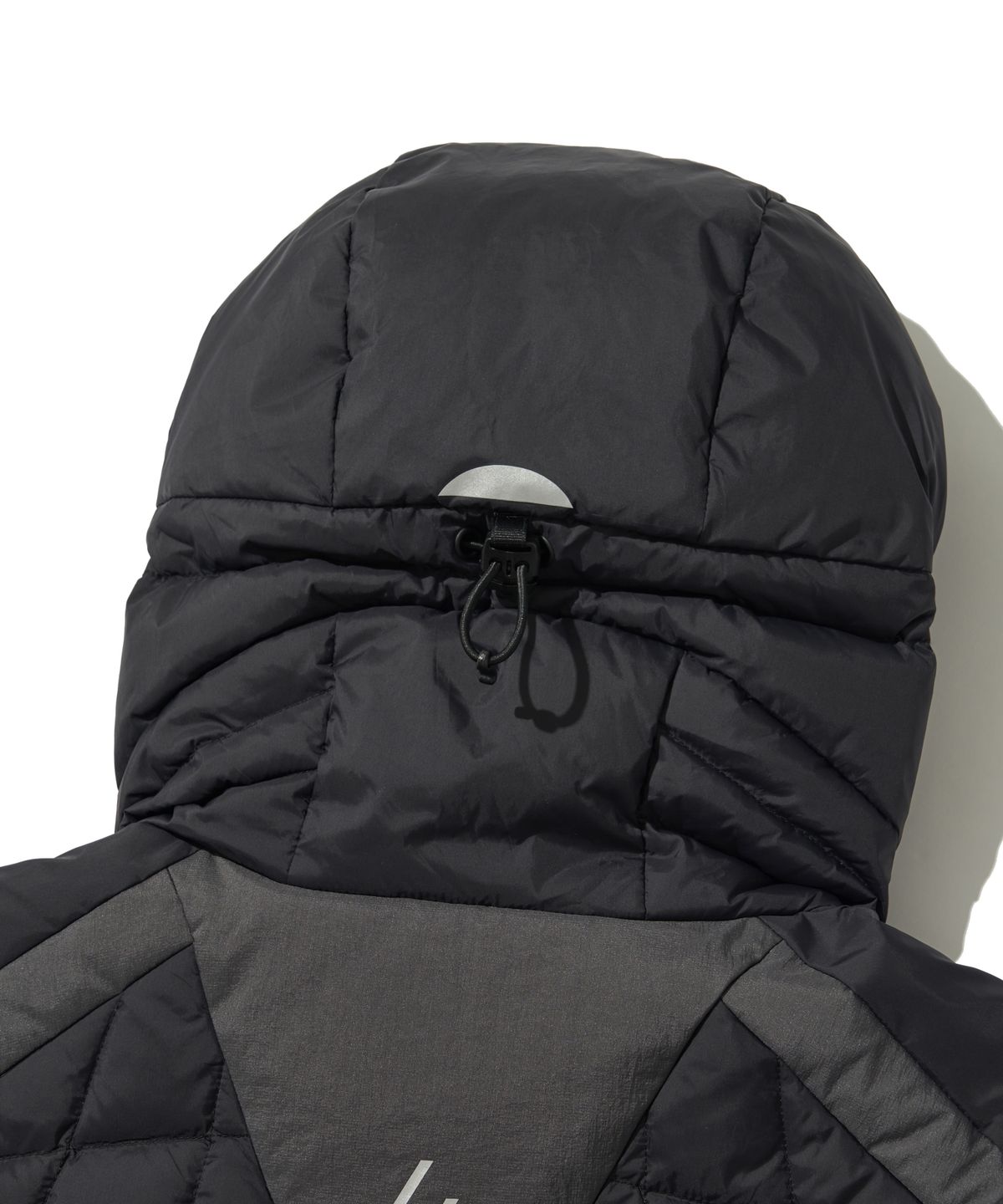 웰터 익스페리먼트(WELTER EXPERIMENT) SHIELD DOWN HOOD JACKET_BLACK_WOL040