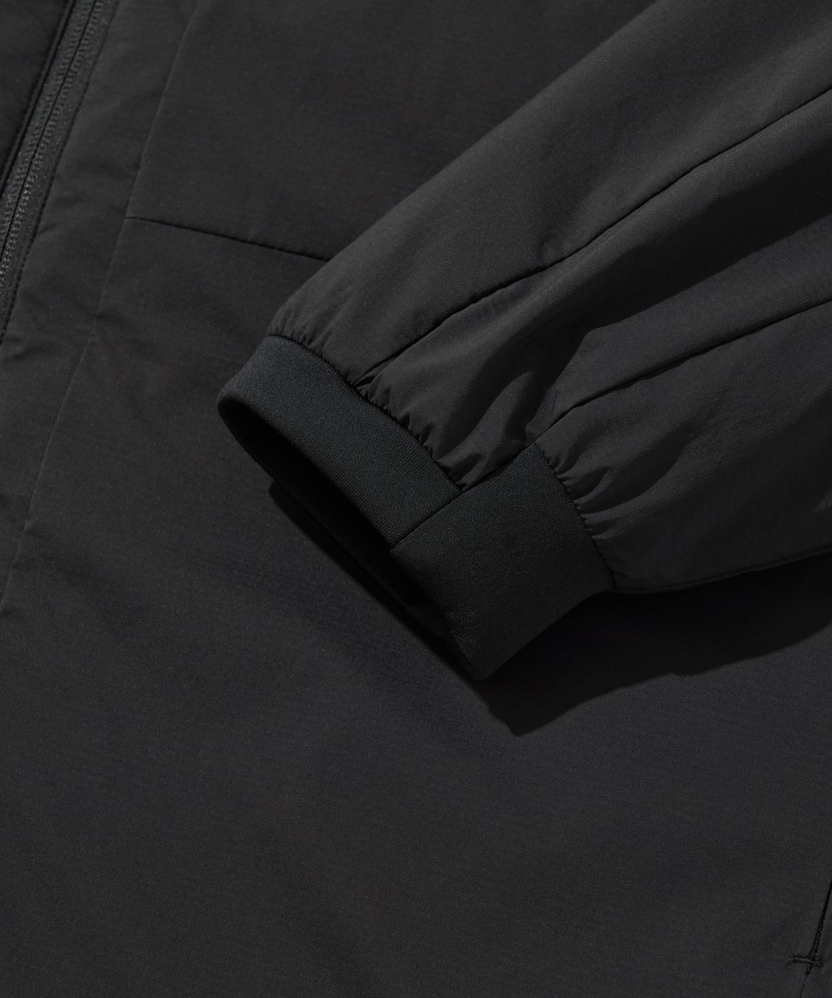 웰터 익스페리먼트(WELTER EXPERIMENT) LIGHT PRIMALOFT HOOD JACKET_BLACK_WOL042
