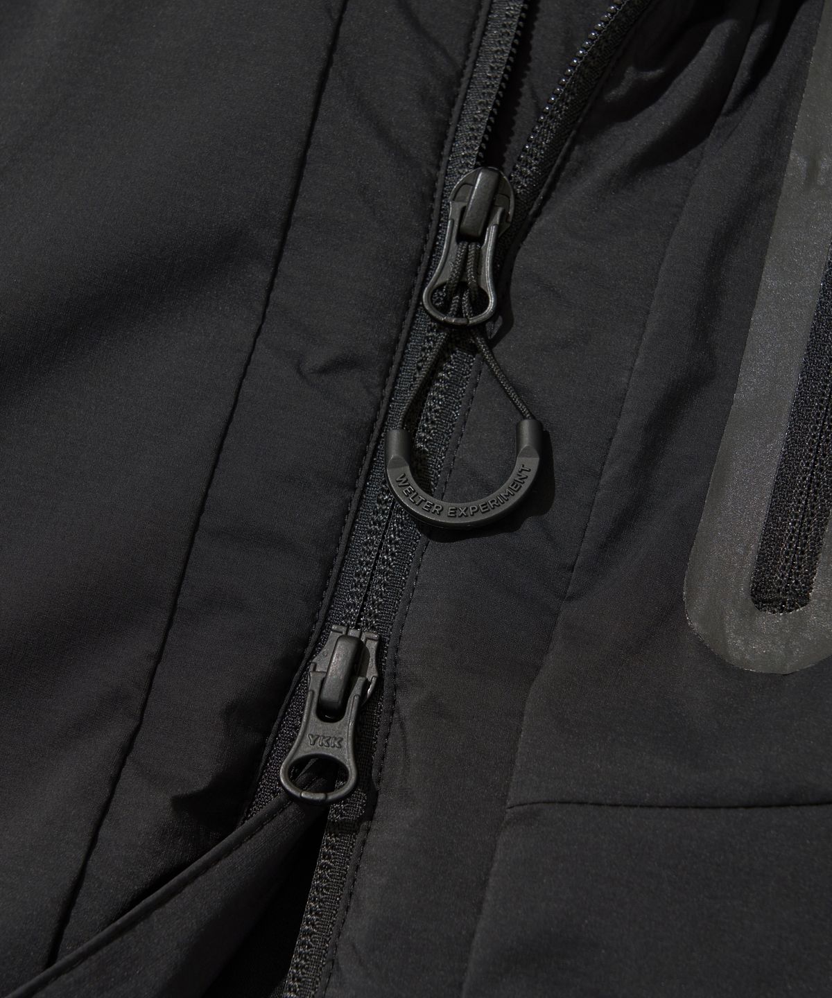 웰터 익스페리먼트(WELTER EXPERIMENT) LIGHT PRIMALOFT HOOD JACKET_BLACK_WOL042