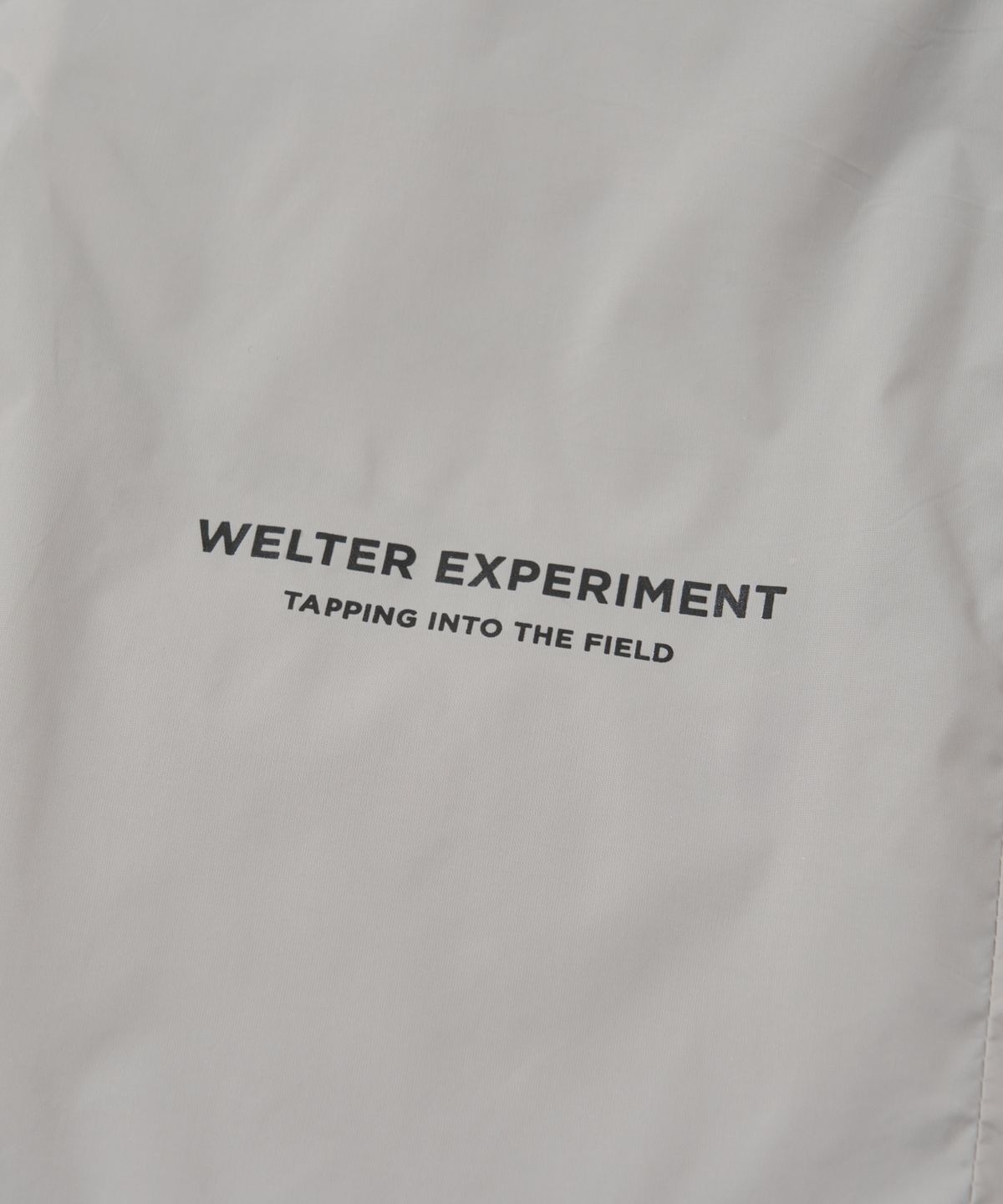 웰터 익스페리먼트(WELTER EXPERIMENT) SIGNATURE LINE DOWN JACKET_LIGTH GRAY_WOL043