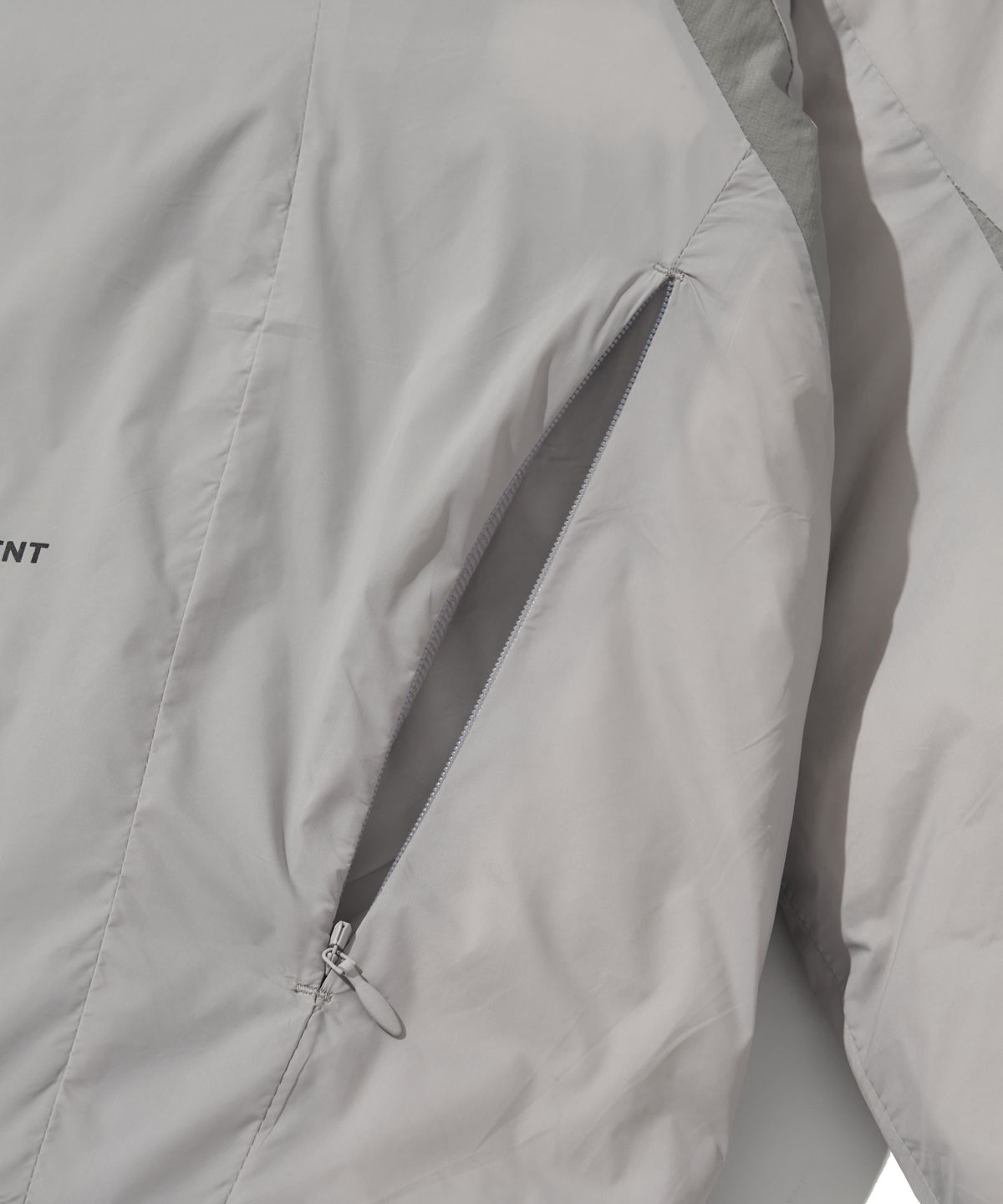 웰터 익스페리먼트(WELTER EXPERIMENT) SIGNATURE LINE DOWN JACKET_LIGTH GRAY_WOL043