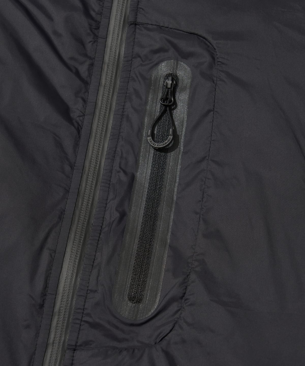 웰터 익스페리먼트(WELTER EXPERIMENT) SIGNATURE LINE DOWN JACKET_BLACK_WOL044