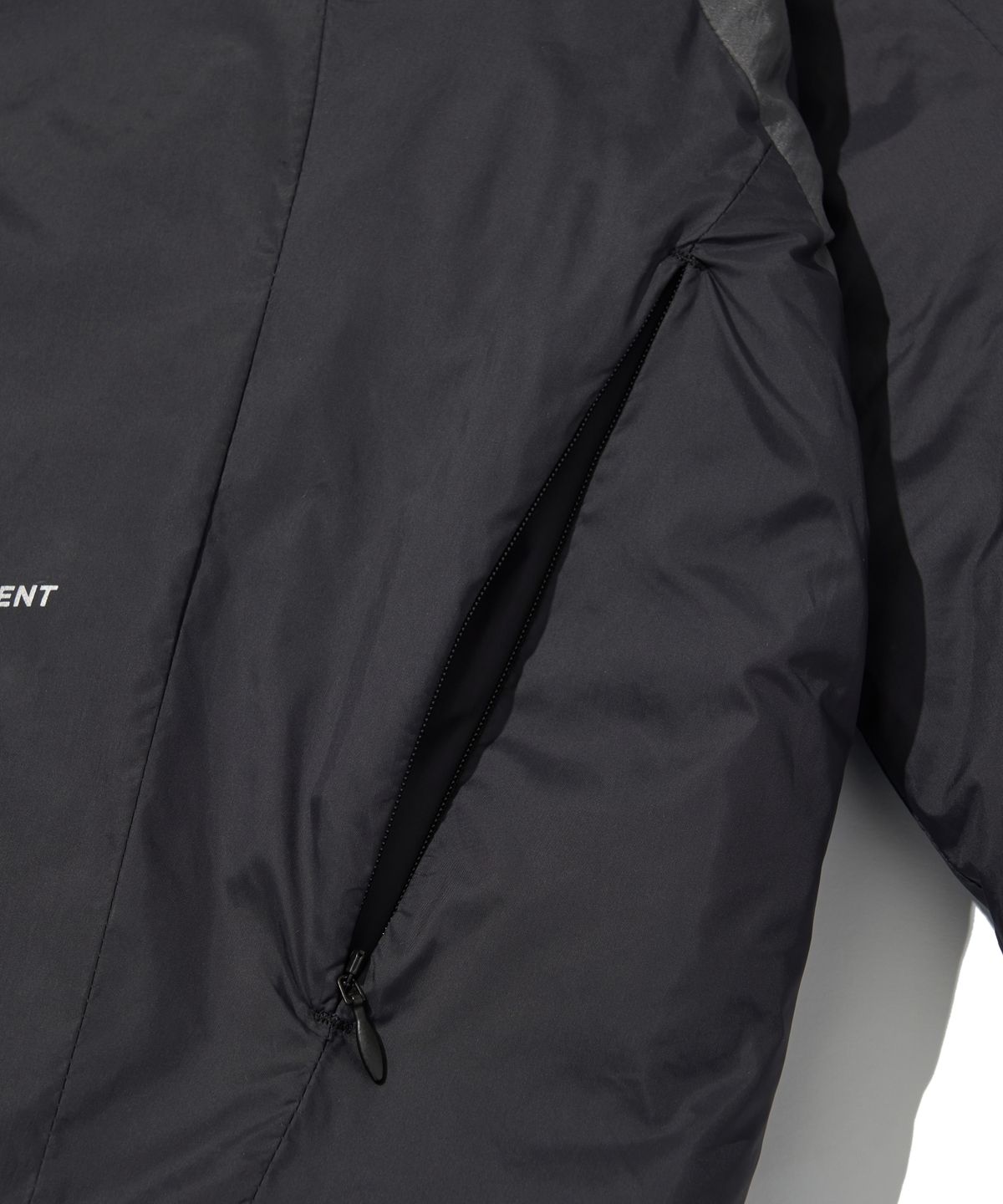 웰터 익스페리먼트(WELTER EXPERIMENT) SIGNATURE LINE DOWN JACKET_BLACK_WOL044