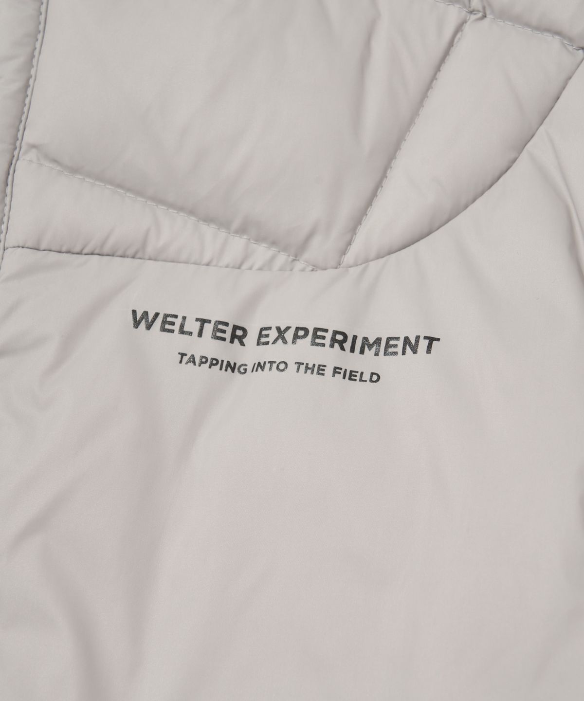 웰터 익스페리먼트(WELTER EXPERIMENT) SHIELD DOWN HOOD VEST_LIGHT GRAY_WOL048