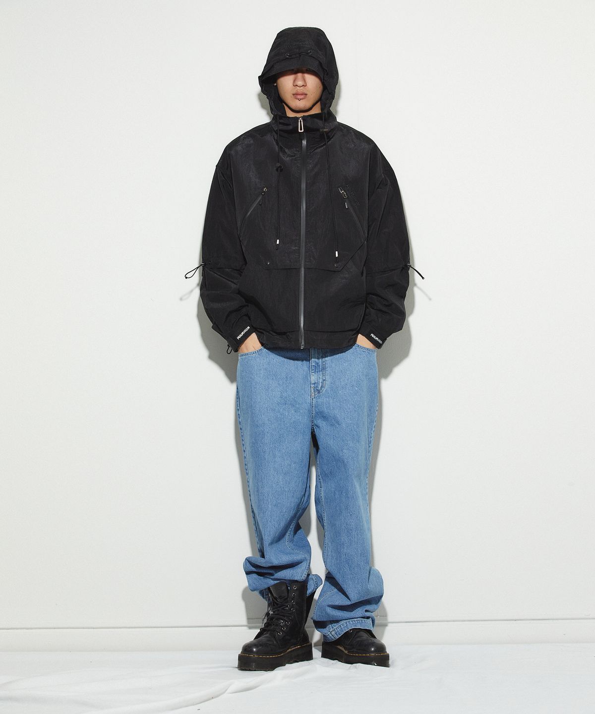 밀리밀리언(MILLIMILLION) MUDSTONE URBAN TECH JACKET J03-BLACK