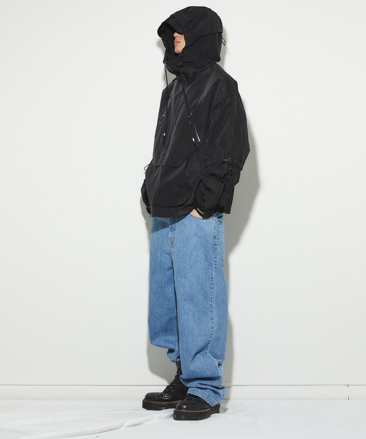 밀리밀리언(MILLIMILLION) MUDSTONE URBAN TECH JACKET J03-BLACK