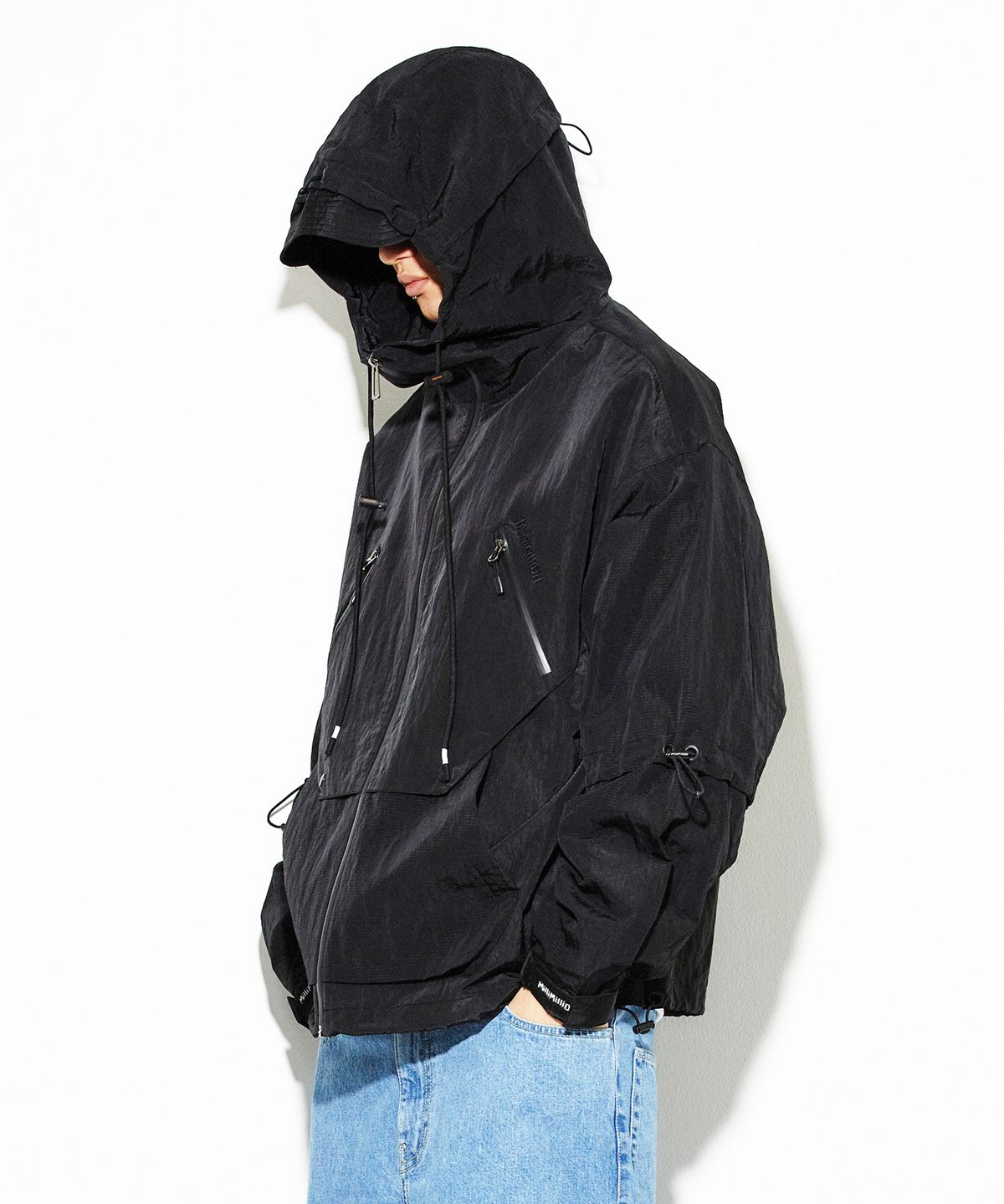 밀리밀리언(MILLIMILLION) MUDSTONE URBAN TECH JACKET J03-BLACK