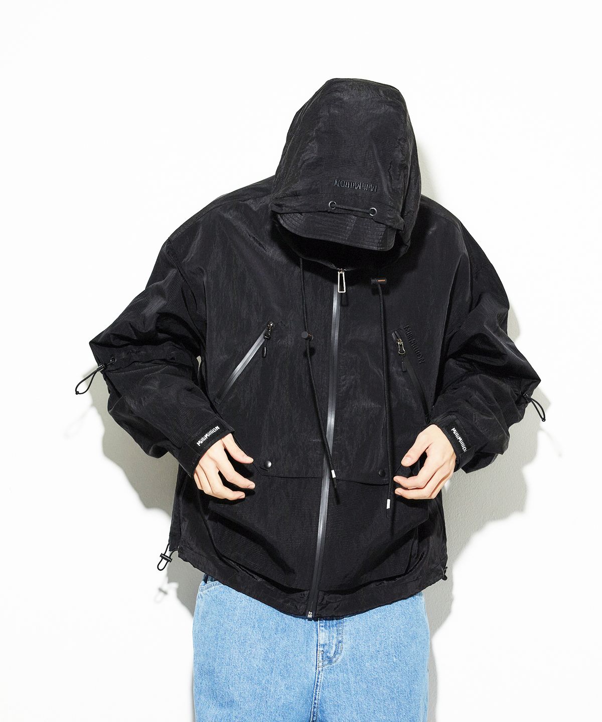 밀리밀리언(MILLIMILLION) MUDSTONE URBAN TECH JACKET J03-BLACK