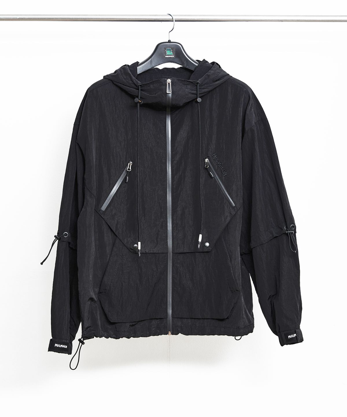 밀리밀리언(MILLIMILLION) MUDSTONE URBAN TECH JACKET J03-BLACK