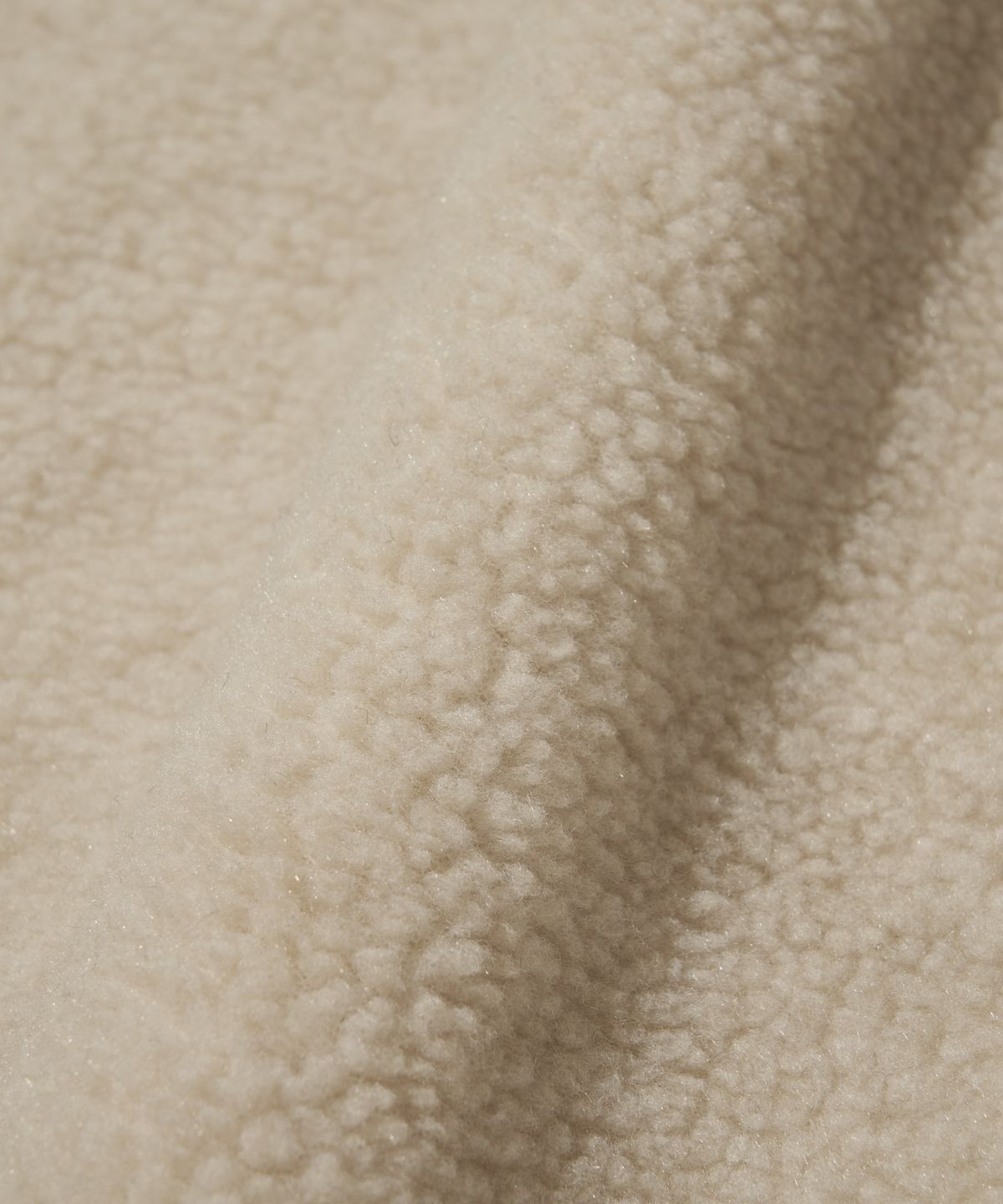 웰터 익스페리먼트(WELTER EXPERIMENT) CHEST HOLEPOCKET FLEECE VEST_CREAM_WOL049