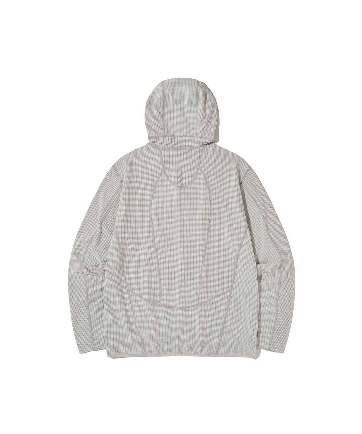 웰터 익스페리먼트(WELTER EXPERIMENT) SQUARE FLEECE HOOD PULLOVER_WHITE_WLT024