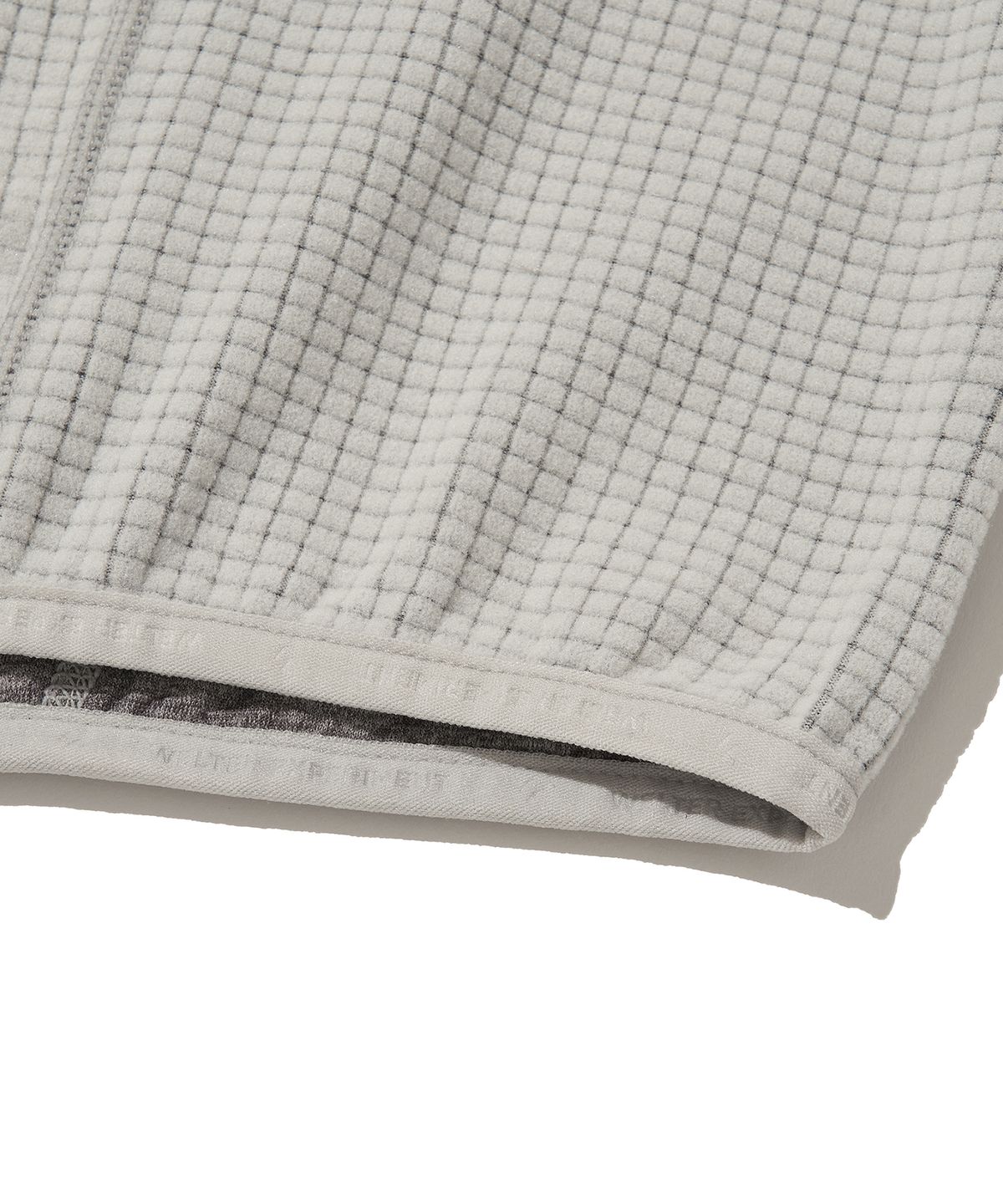 웰터 익스페리먼트(WELTER EXPERIMENT) SQUARE FLEECE HOOD PULLOVER_WHITE_WLT024
