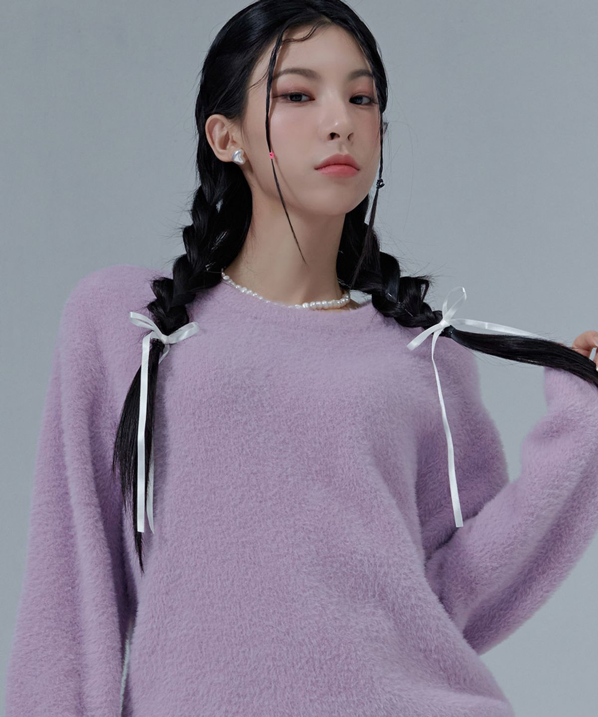 체이스컬트(CHASECULT) 여성 루즈핏 날개사 스웨터-CFRG5272D0T