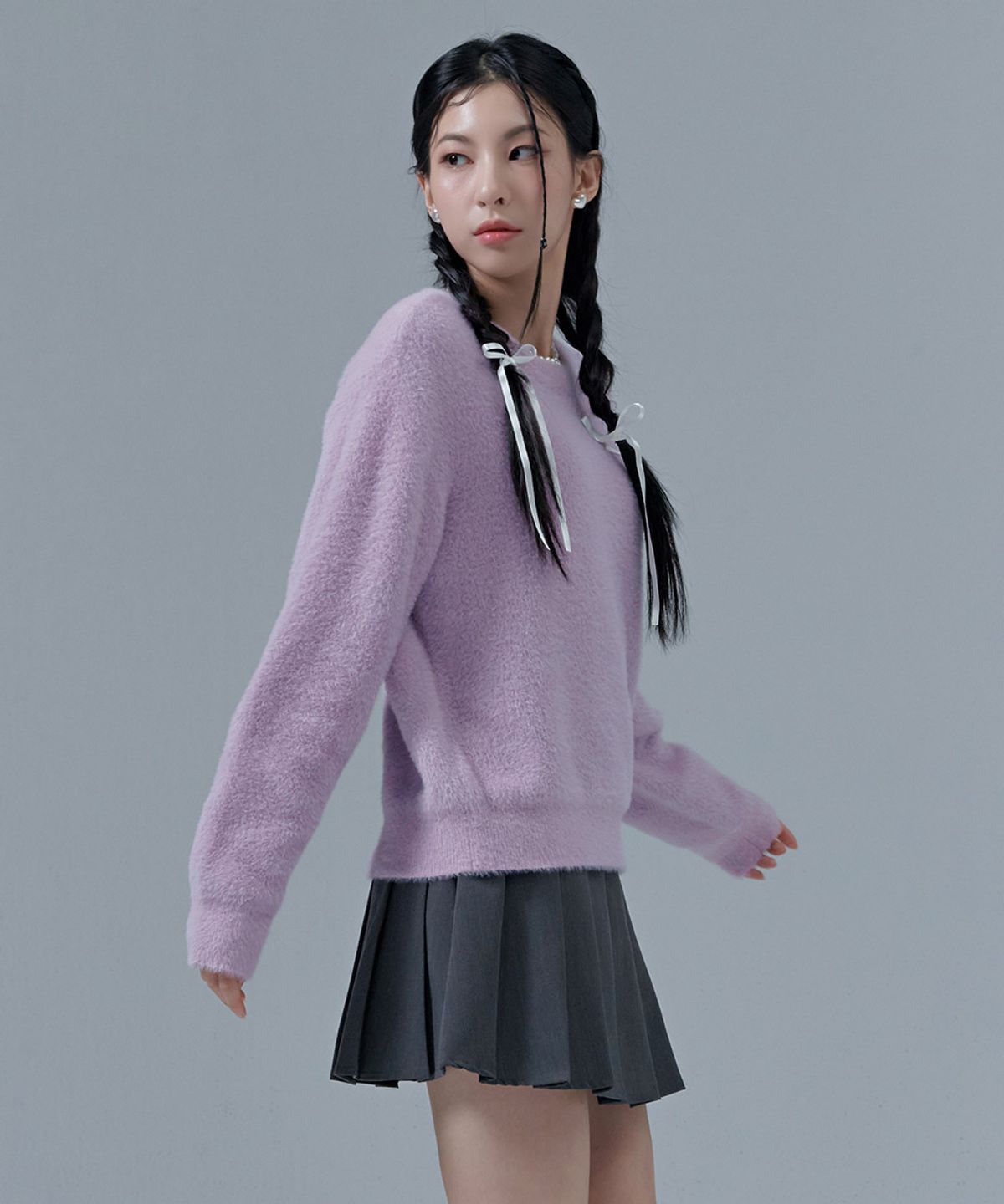 체이스컬트(CHASECULT) 여성 루즈핏 날개사 스웨터-CFRG5272D0T