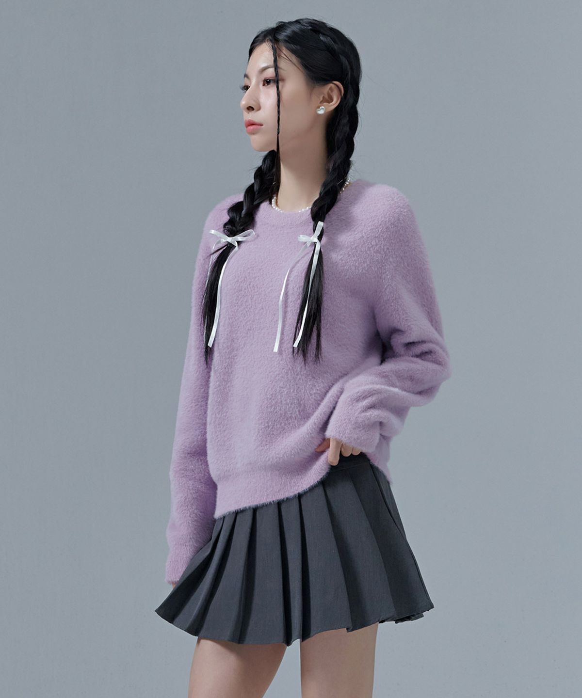 체이스컬트(CHASECULT) 여성 루즈핏 날개사 스웨터-CFRG5272D0T