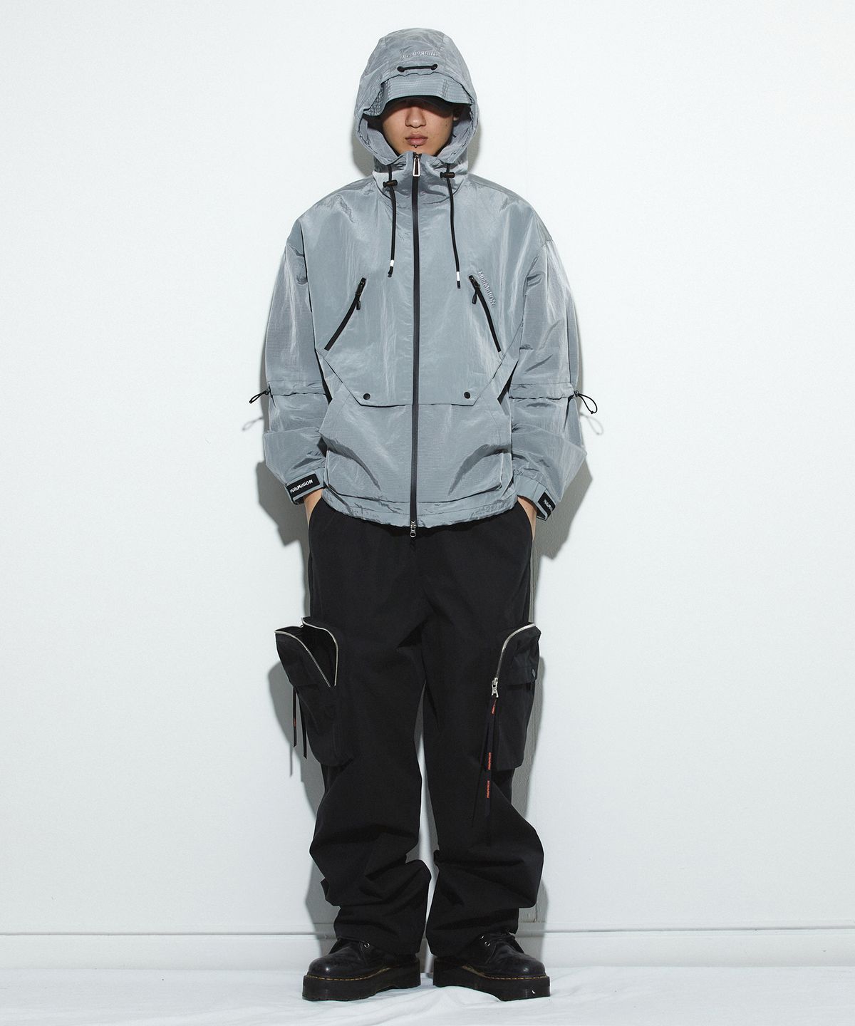 밀리밀리언(MILLIMILLION) MUDSTONE URBAN TECH JACKET J03-GREY