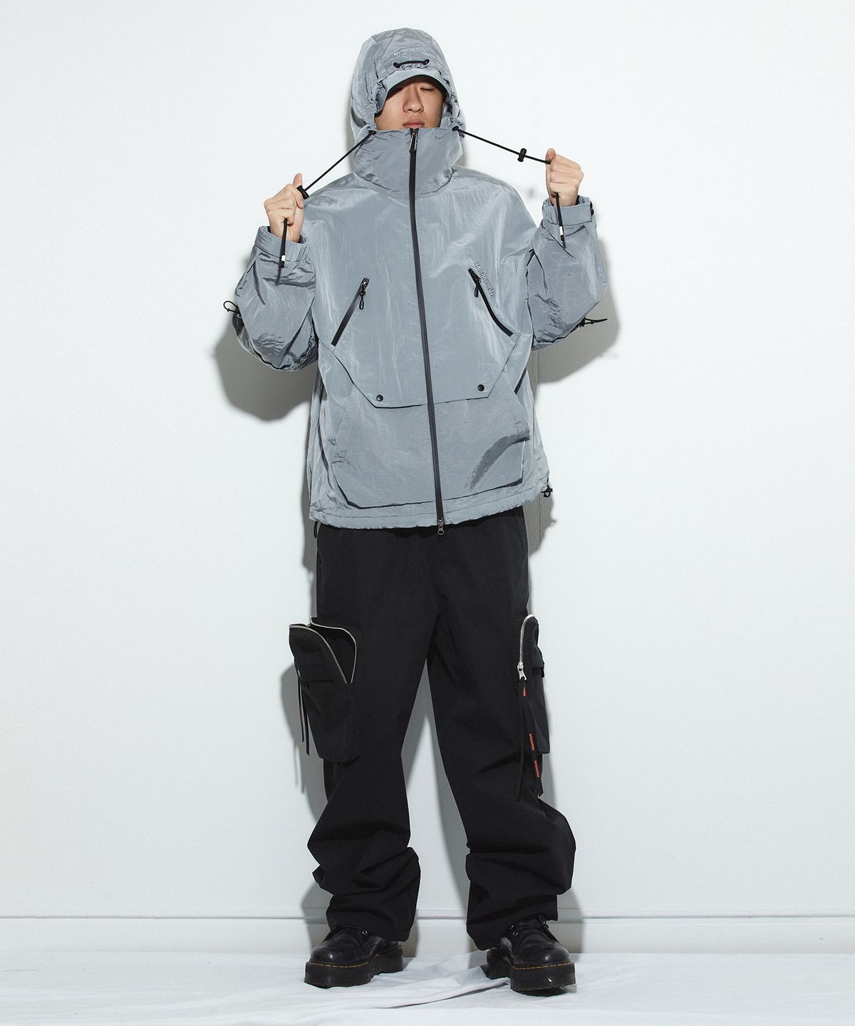 밀리밀리언(MILLIMILLION) MUDSTONE URBAN TECH JACKET J03-GREY