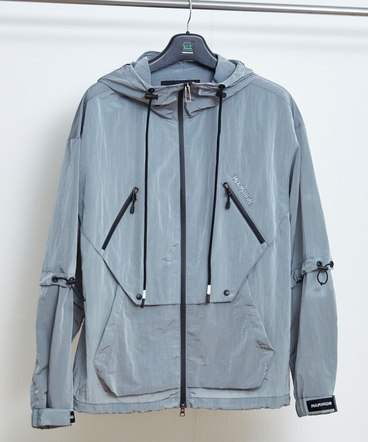 밀리밀리언(MILLIMILLION) MUDSTONE URBAN TECH JACKET J03-GREY