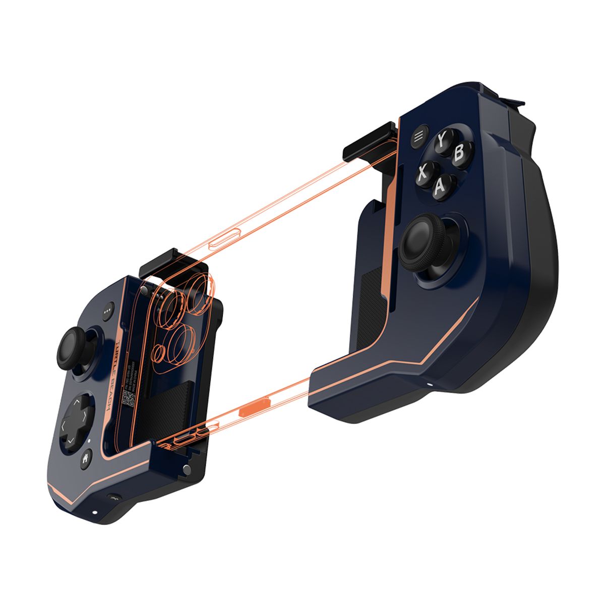 터틀비치(TURTLEBEACH) 아톰 Atom 무선 iOS 게임패드 (Cobalt Blue) / 아이폰 컨트롤러