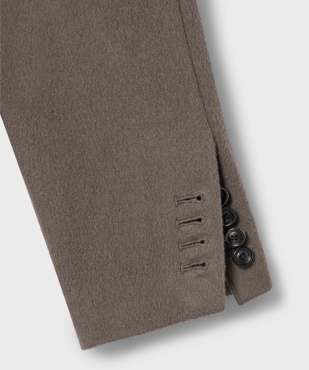 넌블랭크(NONBLANK) 더블 브레스티드 코트_BROWN