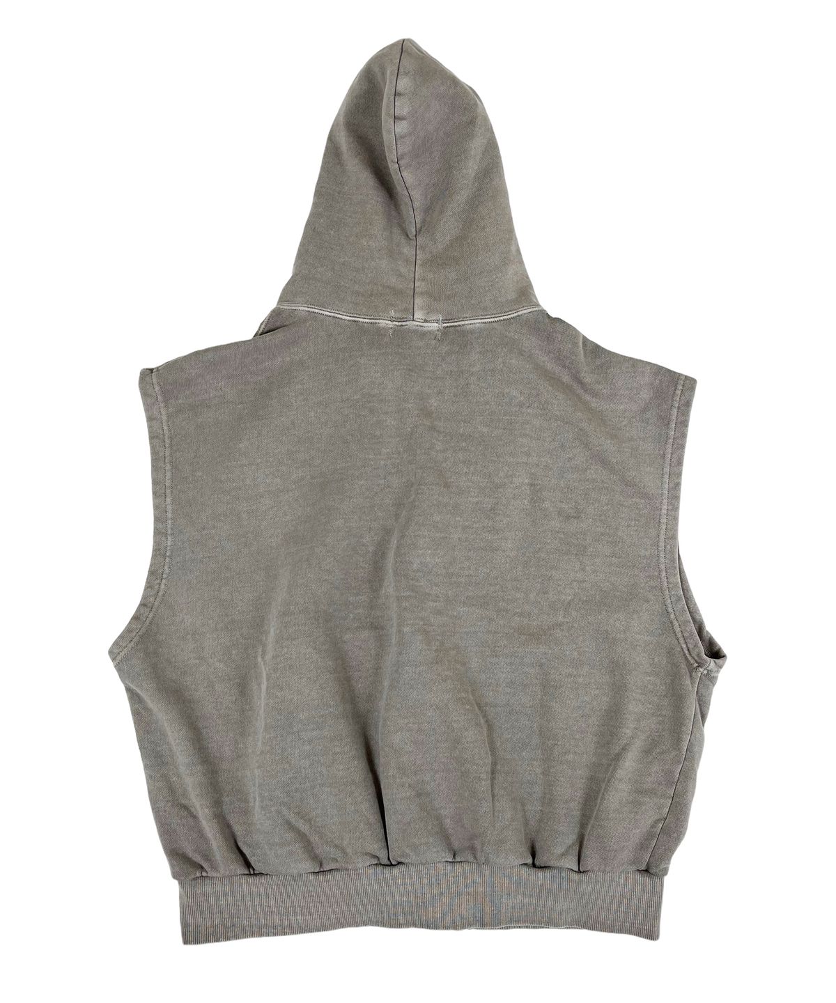 스케이터락(SK8ER ROCK) Pigment Hood Zip-up Vest Stone beige