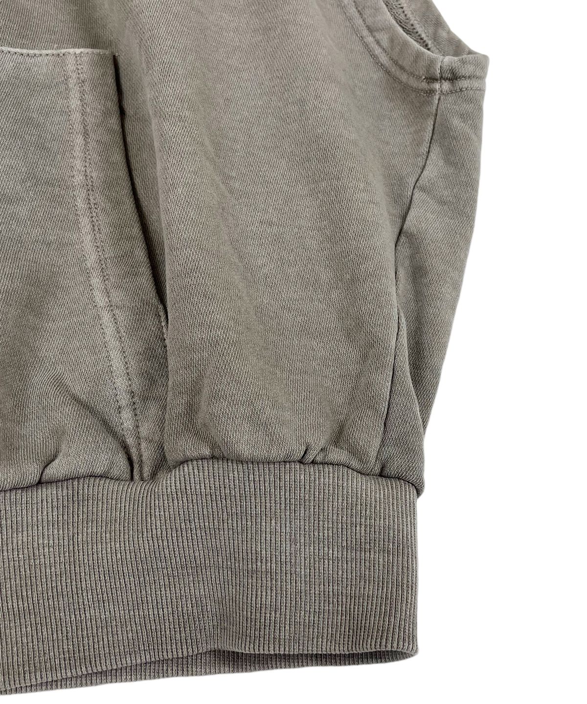 스케이터락(SK8ER ROCK) Pigment Hood Zip-up Vest Stone beige