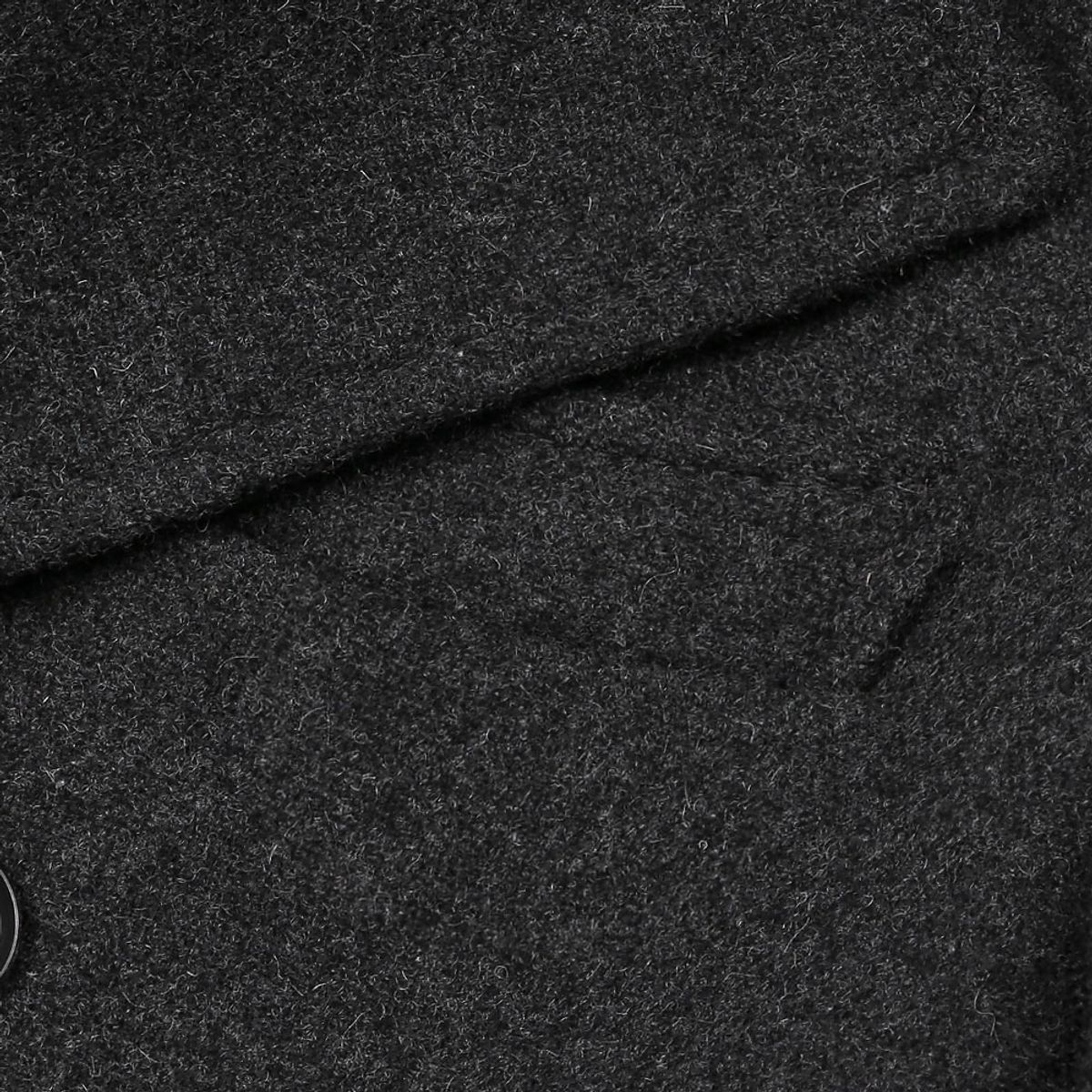 솔티(SORTIE) Bonheur Wool Polo Coat (Charcoal)