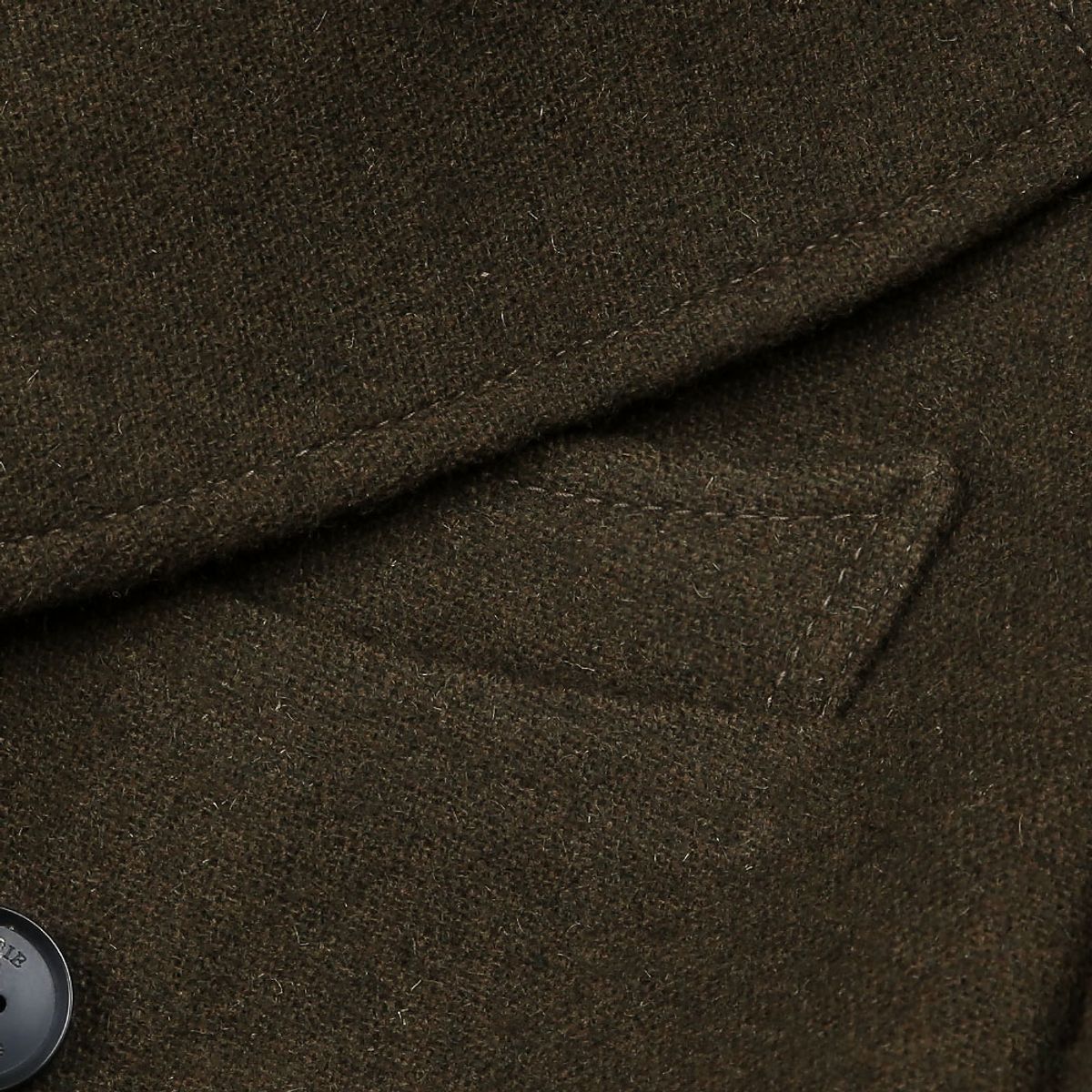 솔티(SORTIE) Bonheur Wool Polo Coat (Khaki)