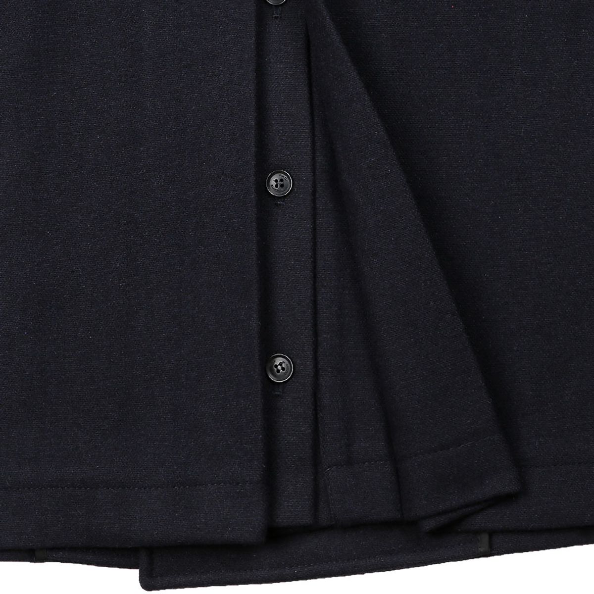 솔티(SORTIE) Bonheur Wool Polo Coat (Navy)