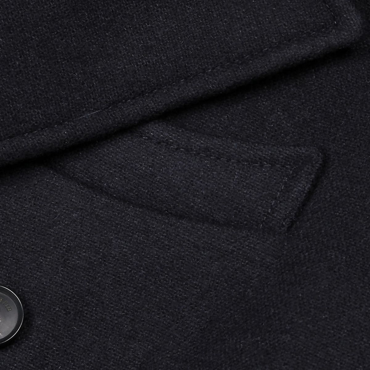 솔티(SORTIE) Bonheur Wool Polo Coat (Navy)
