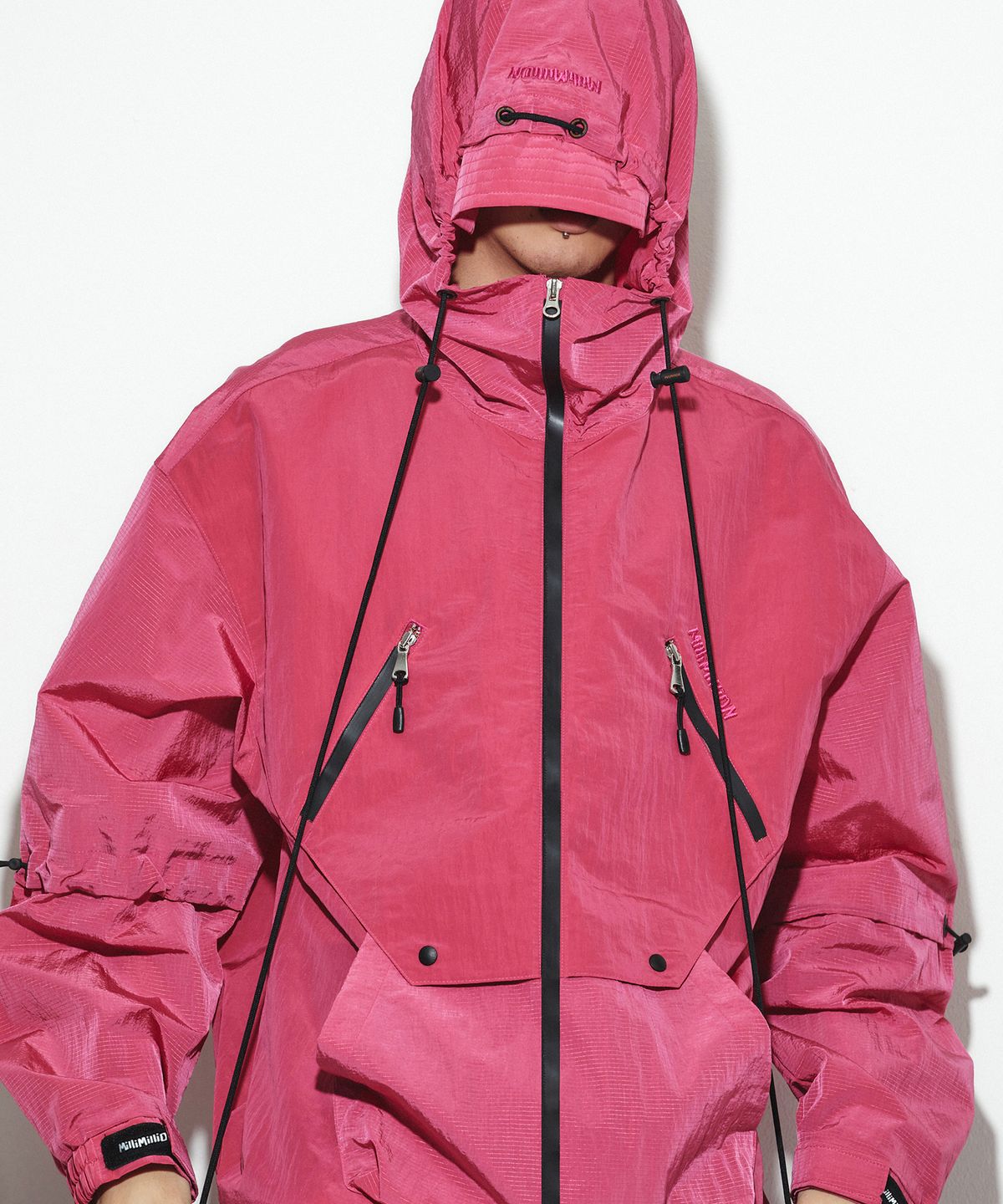 밀리밀리언(MILLIMILLION) MUDSTONE URBAN TECH JACKET J03-MAGENTA